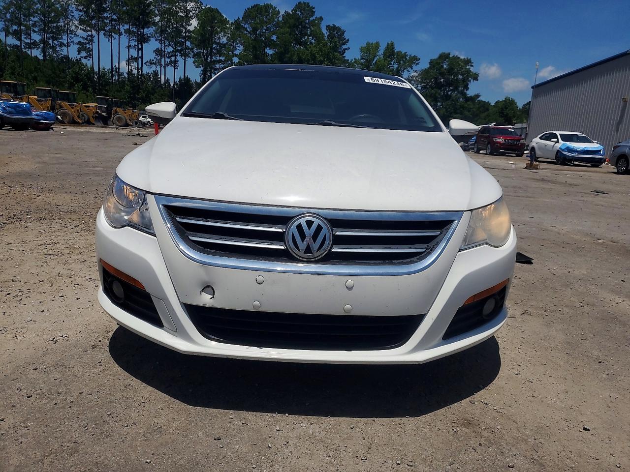 2012 Volkswagen Cc Luxury White vin: WVWHP7AN9CE549513