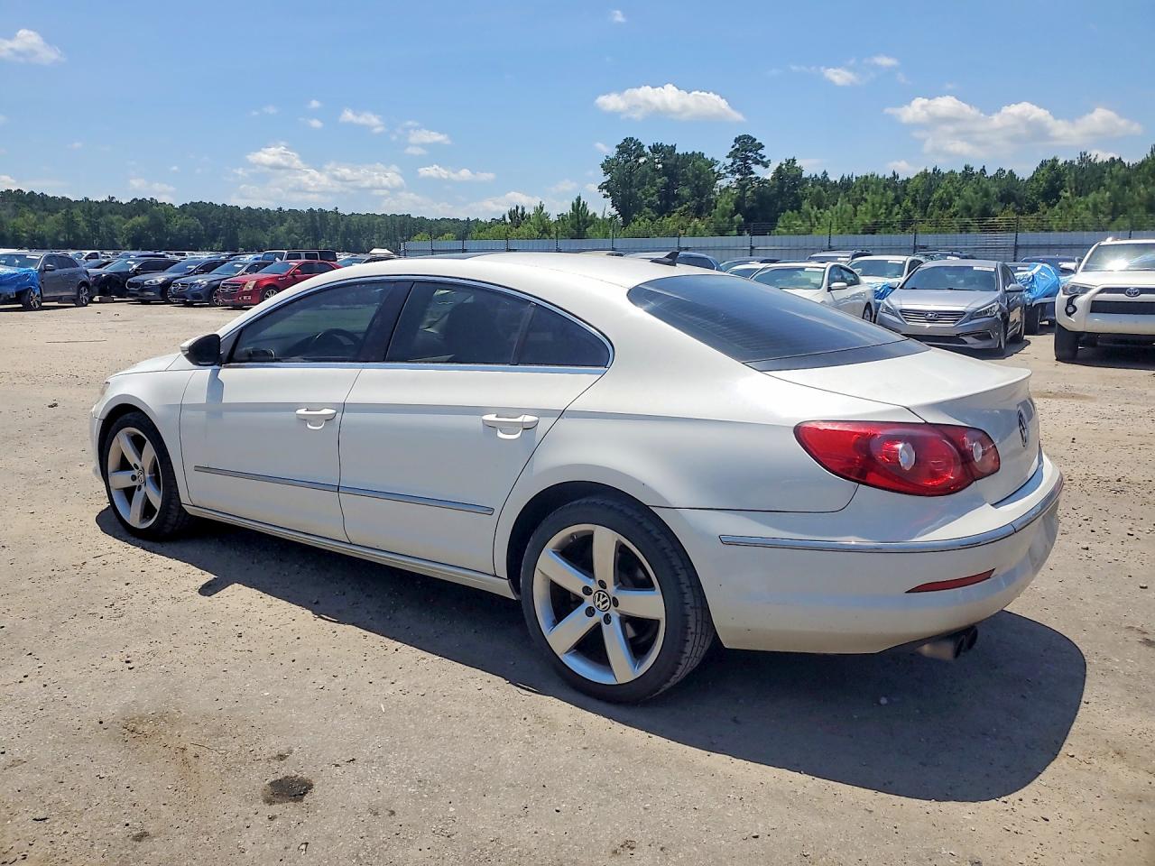 2012 Volkswagen Cc Luxury White vin: WVWHP7AN9CE549513