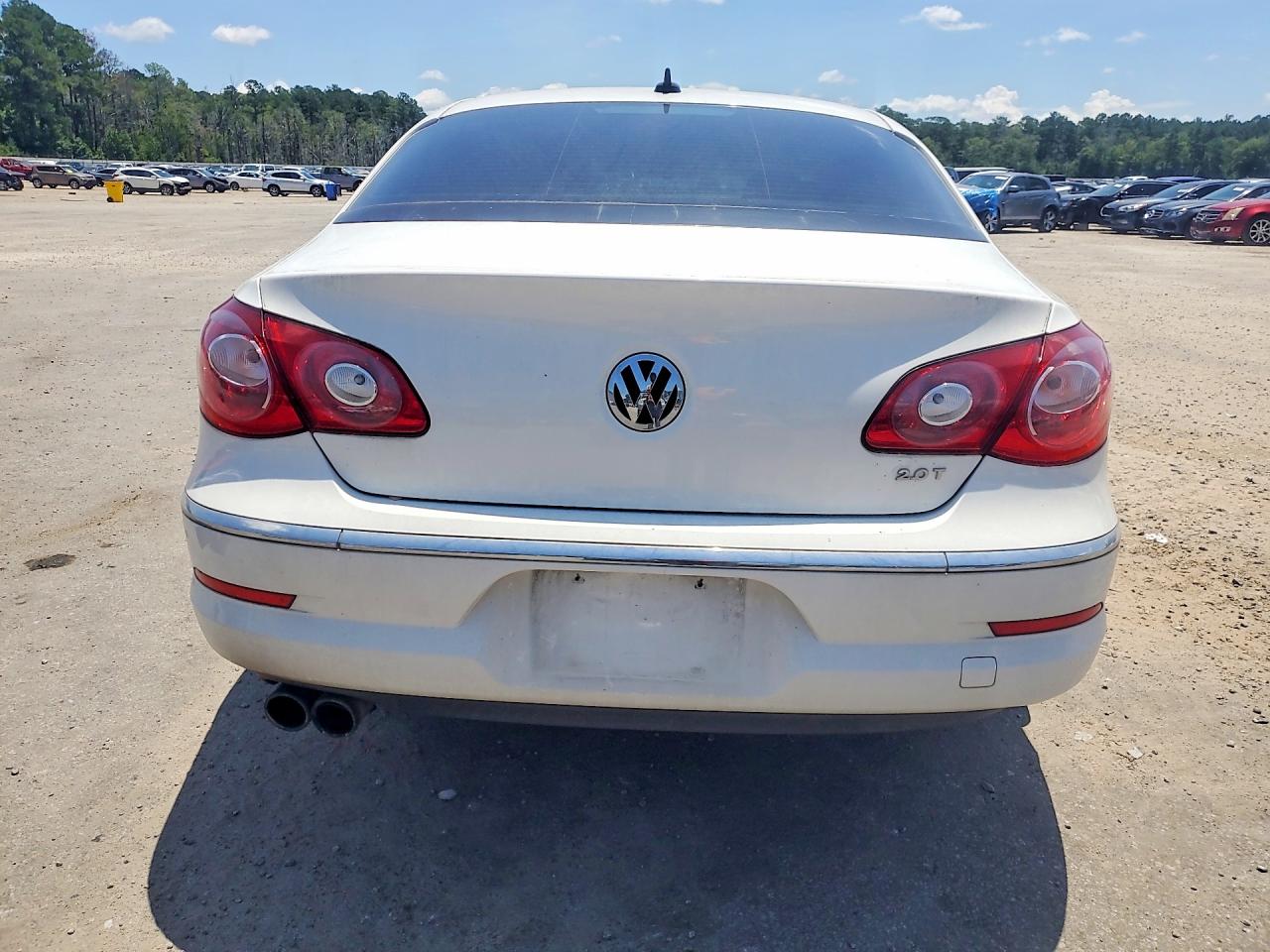 2012 Volkswagen Cc Luxury White vin: WVWHP7AN9CE549513
