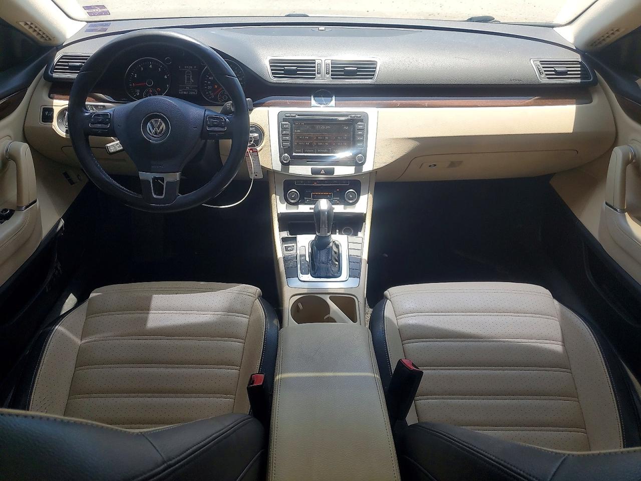 2012 Volkswagen Cc Luxury White vin: WVWHP7AN9CE549513