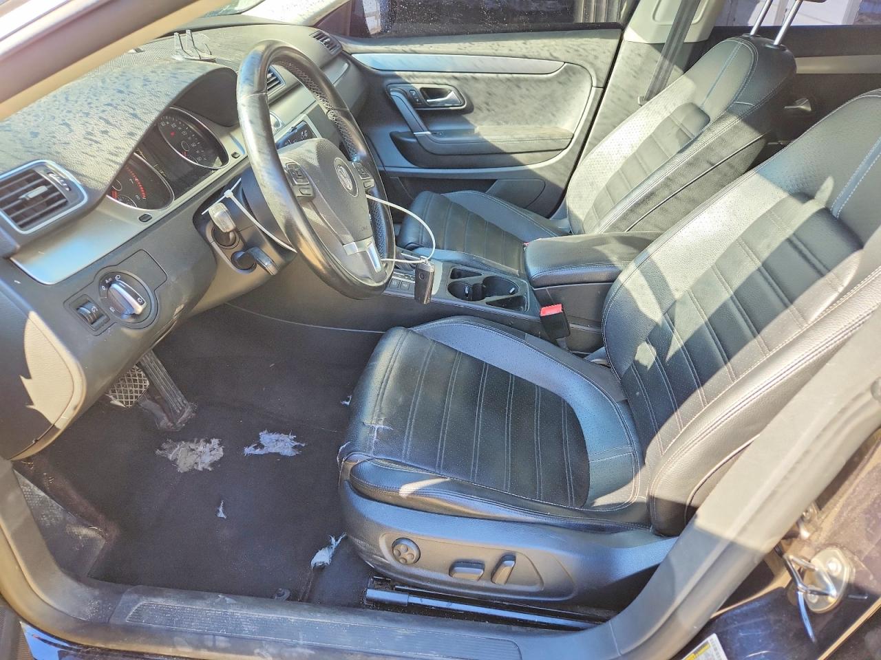 2012 Volkswagen Cc Luxury Black vin: WVWHP7ANXCE502328