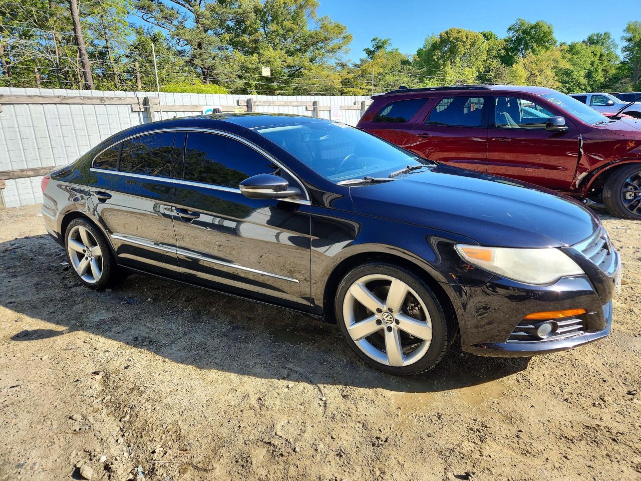 2012 Volkswagen Cc Luxury Black vin: WVWHP7ANXCE502328