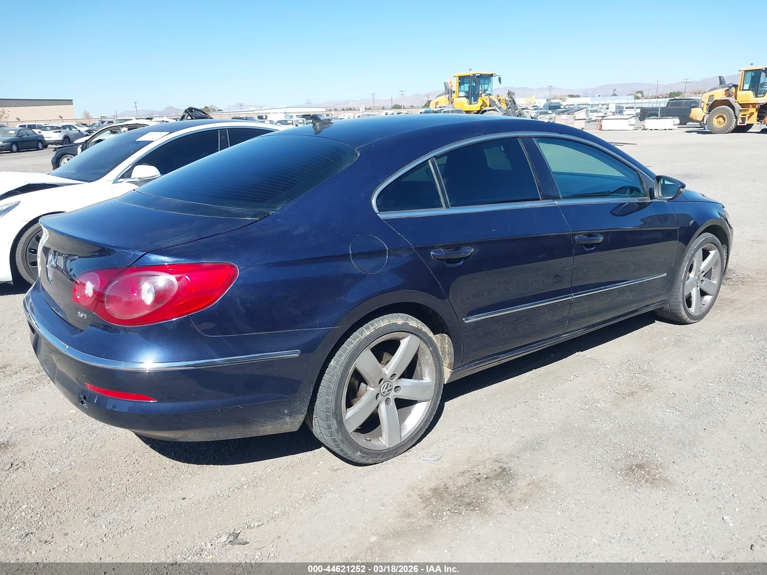 2012 Volkswagen Cc Lux Plus Синий vin: WVWHP7ANXCE541372