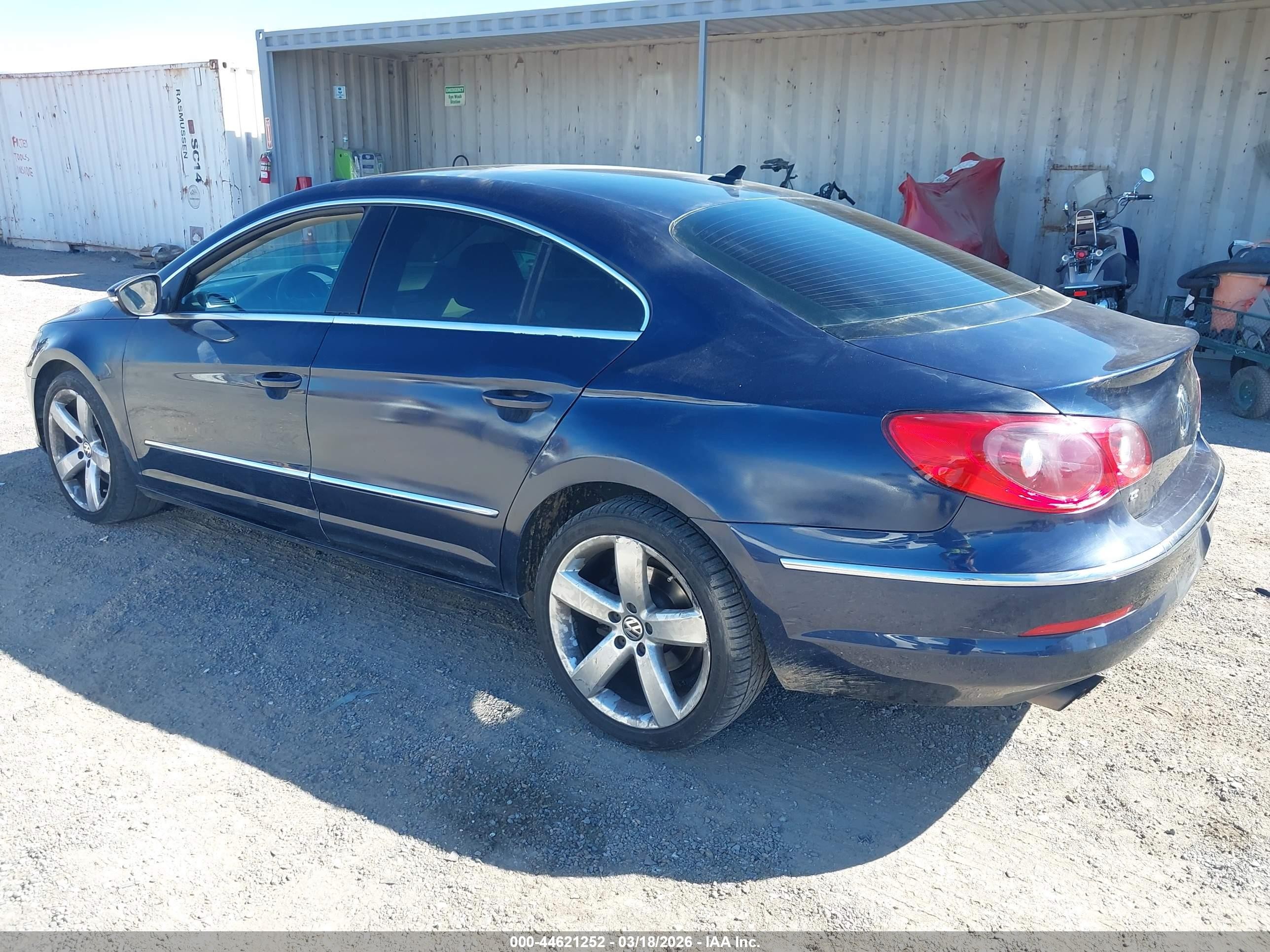 2012 Volkswagen Cc Lux Plus Синий vin: WVWHP7ANXCE541372