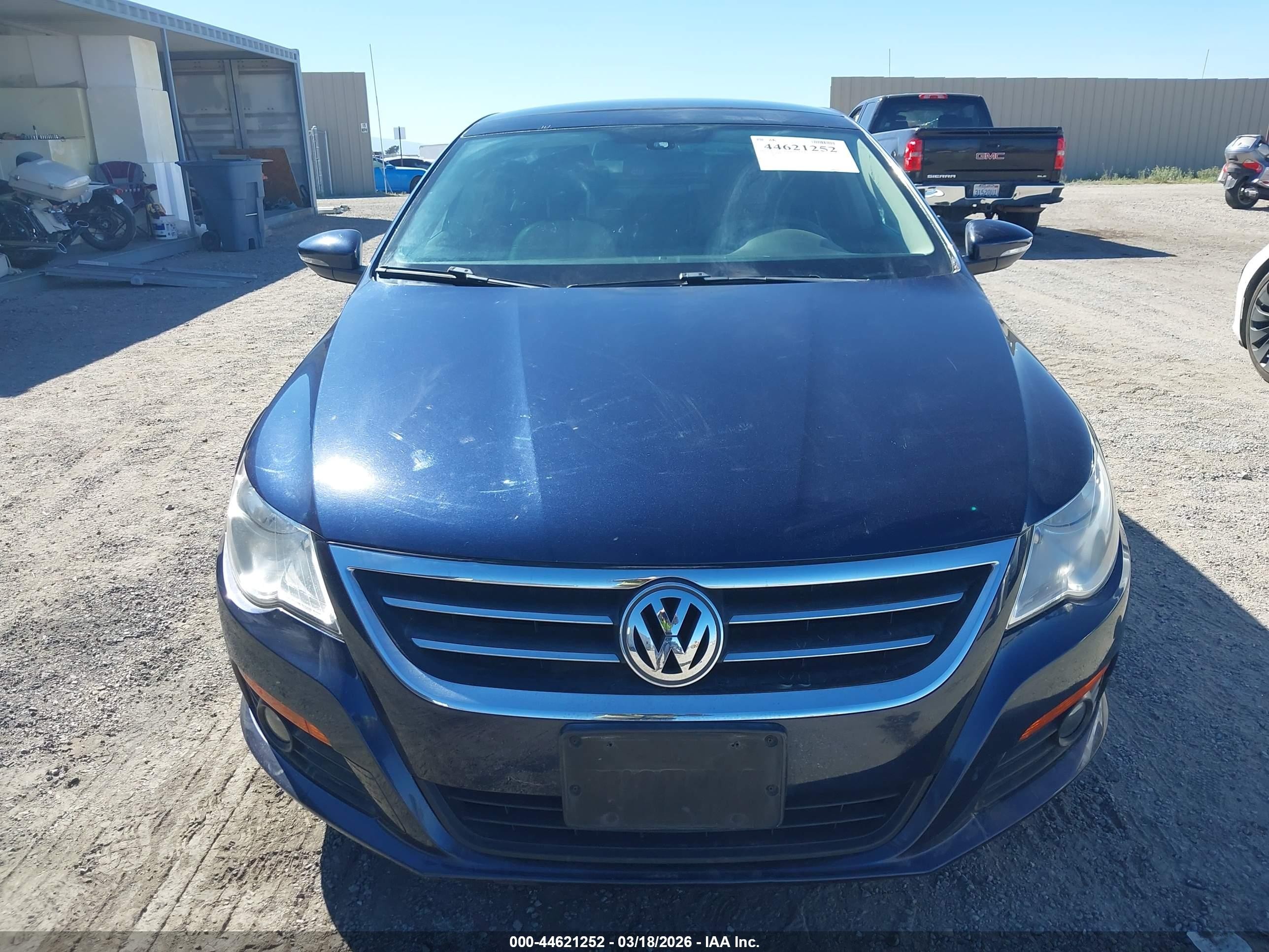 2012 Volkswagen Cc Lux Plus Синий vin: WVWHP7ANXCE541372