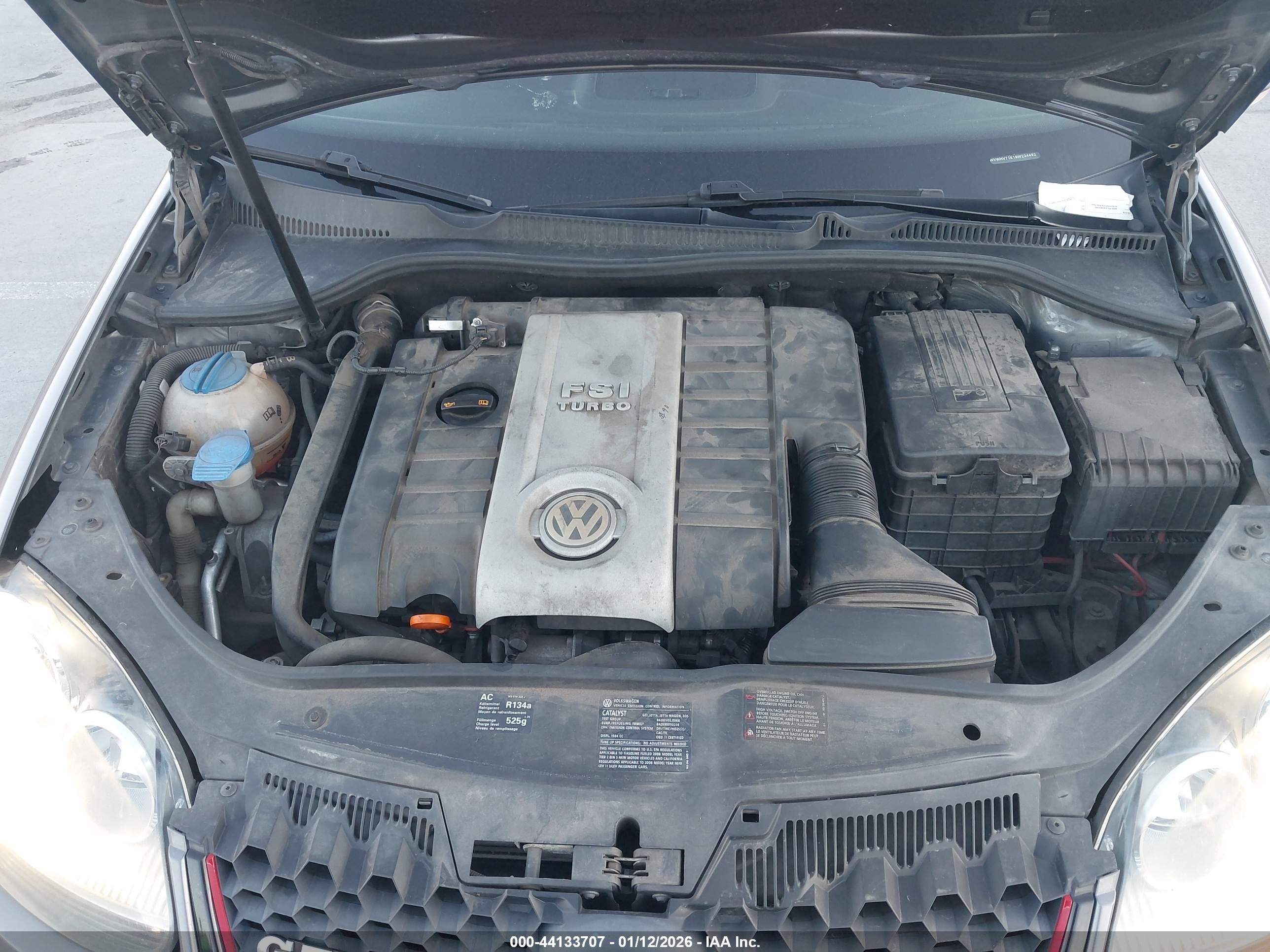 2008 Volkswagen Gti 4-door Серебряный vin: WVWHV71K18W234492
