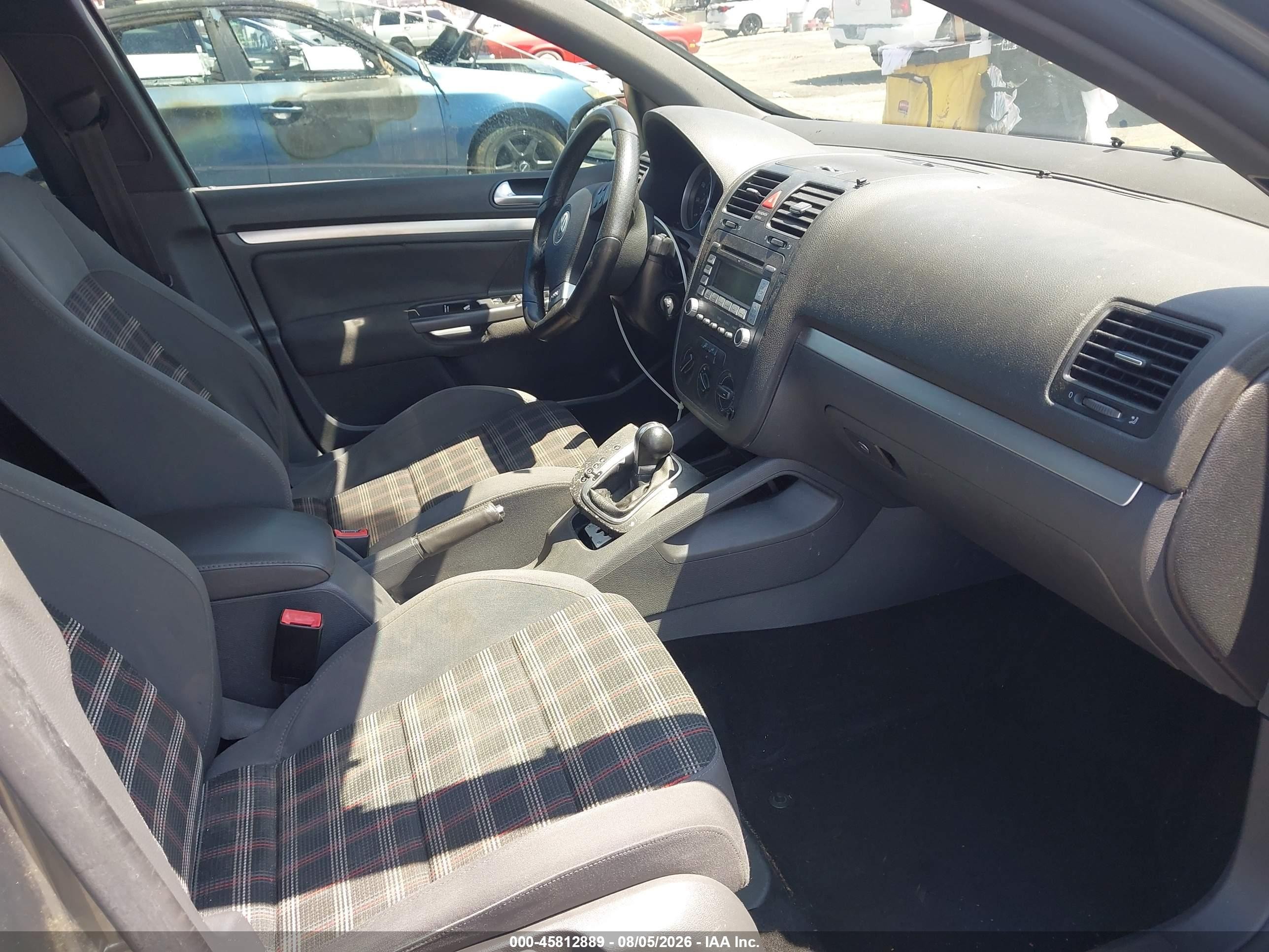 2008 Volkswagen Gti 4-door Gray vin: WVWHV71K28W099569