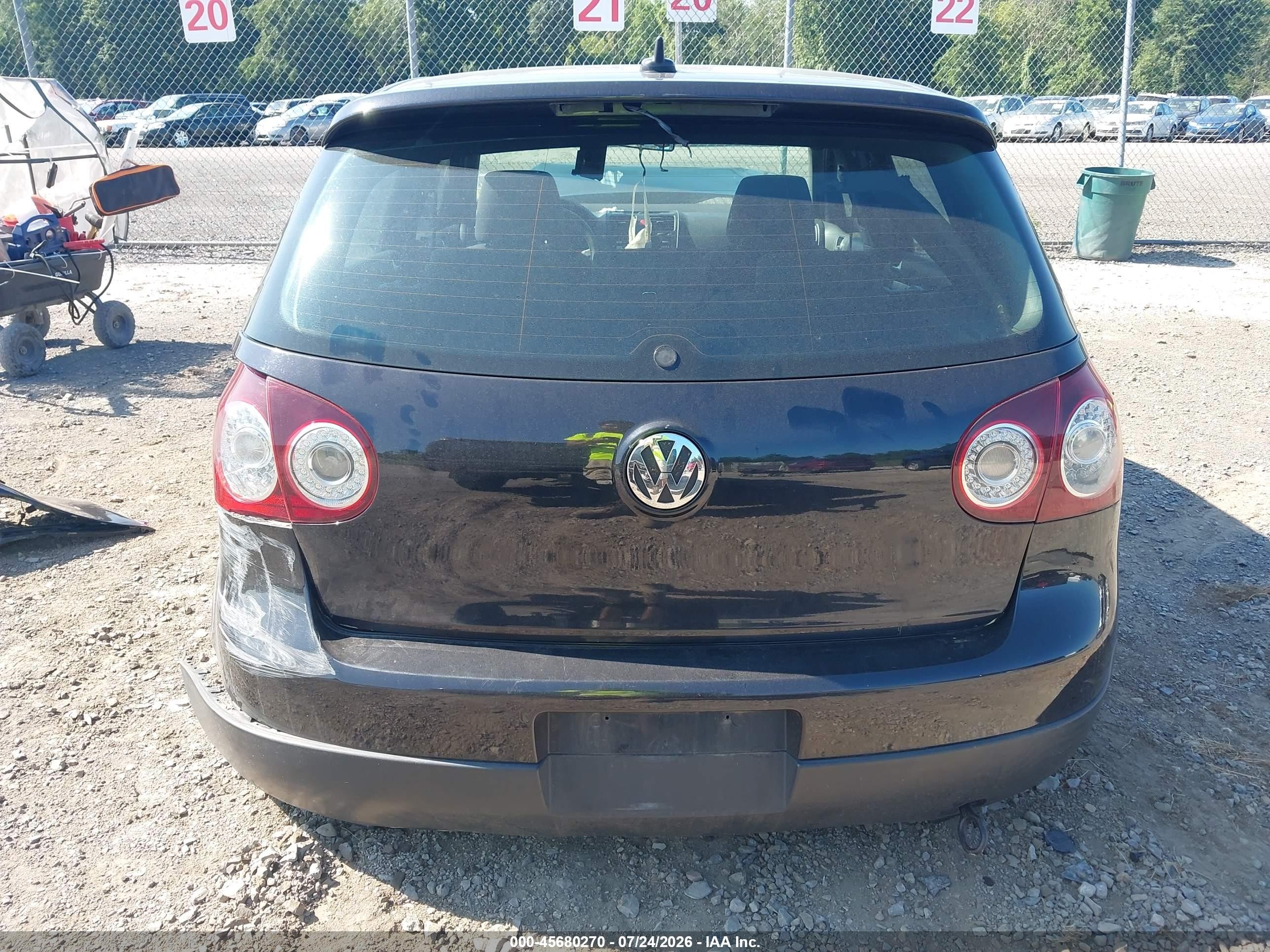 2008 Volkswagen Gti 4-door Black vin: WVWHV71K68W301331