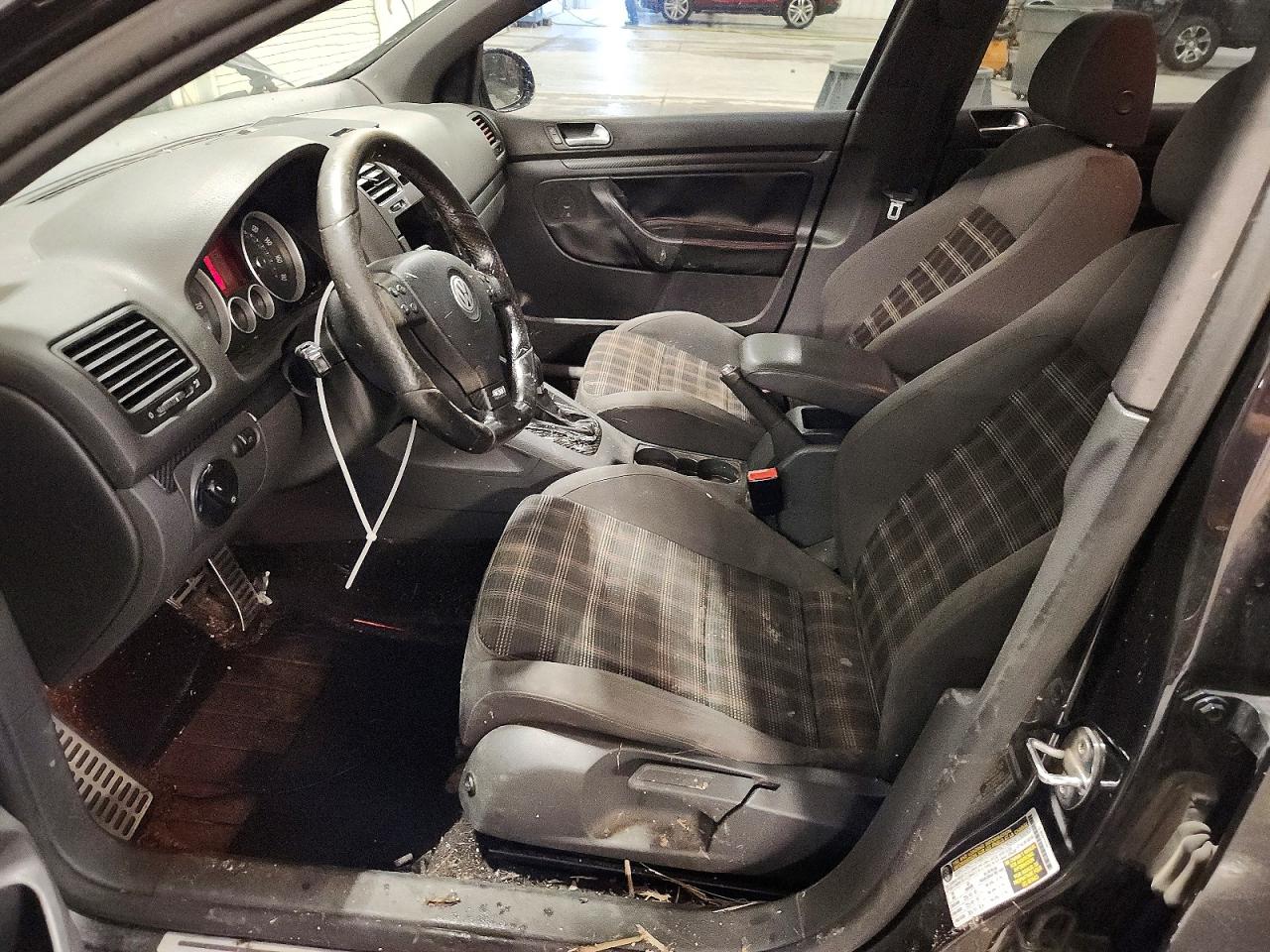 2008 Volkswagen Gti Black vin: WVWHV71K78W109934