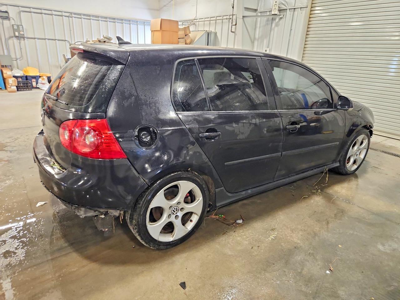 2008 Volkswagen Gti Black vin: WVWHV71K78W109934