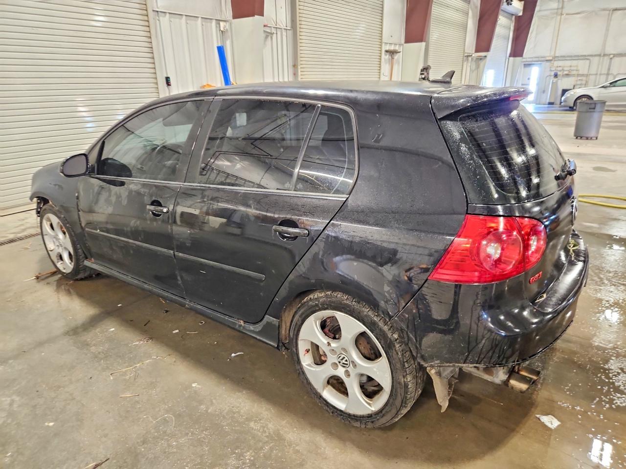 2008 Volkswagen Gti Black vin: WVWHV71K78W109934