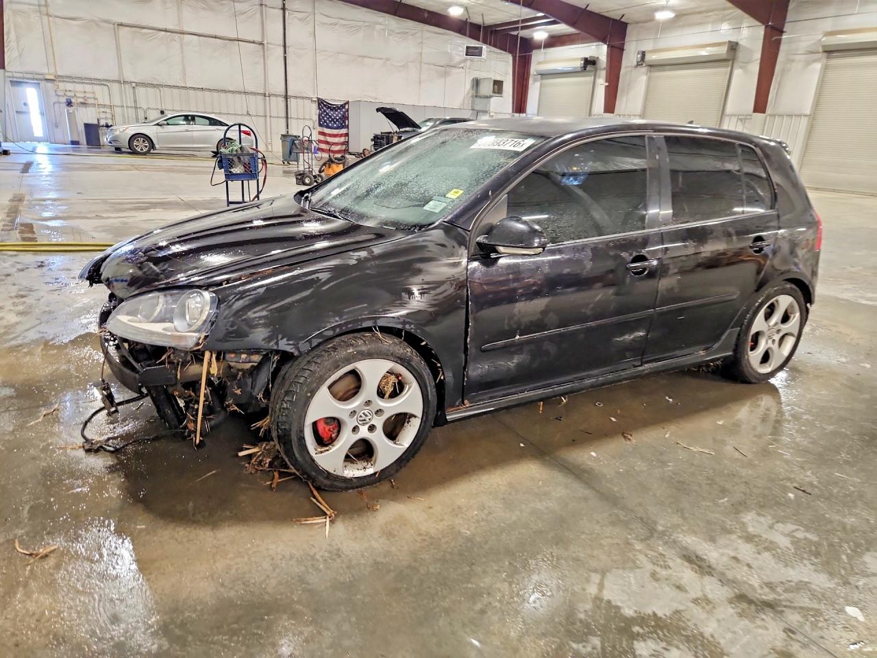 2008 Volkswagen Gti Black vin: WVWHV71K78W109934