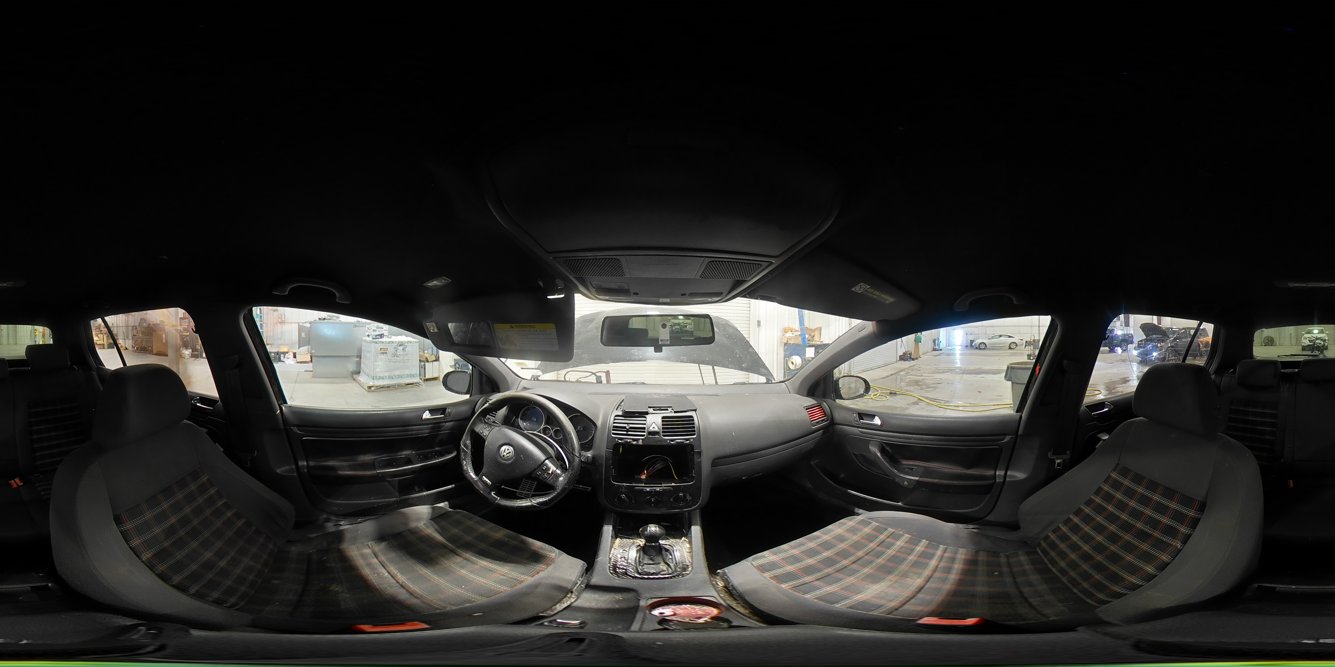 2008 Volkswagen Gti Black vin: WVWHV71K78W109934