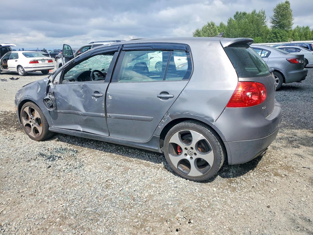 2007 Volkswagen New Gti Gray vin: WVWHV71K87W068292