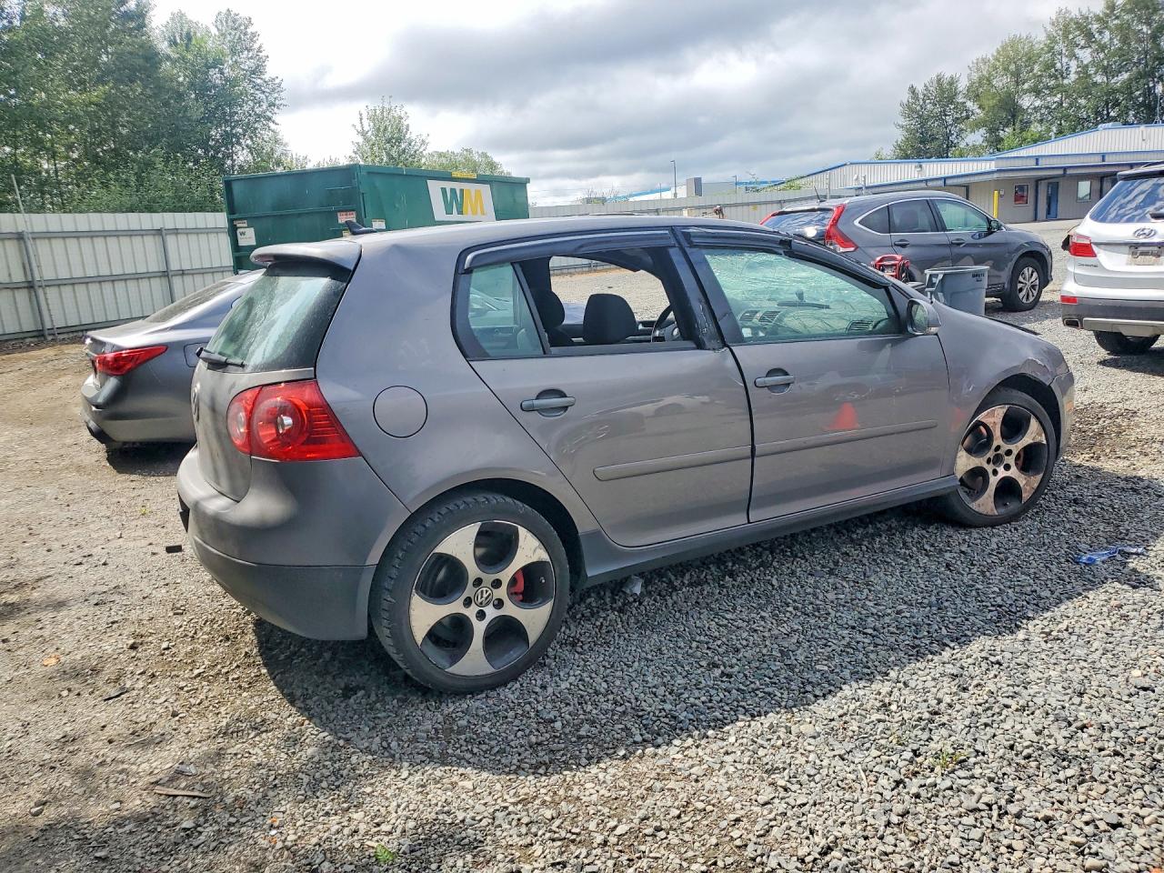 2007 Volkswagen New Gti Gray vin: WVWHV71K87W068292