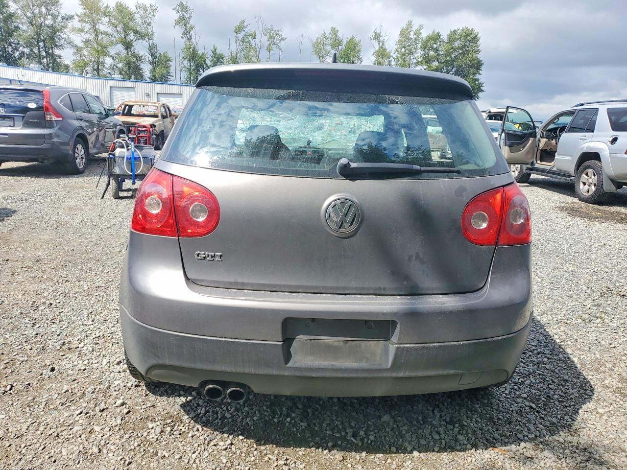 2007 Volkswagen New Gti Gray vin: WVWHV71K87W068292