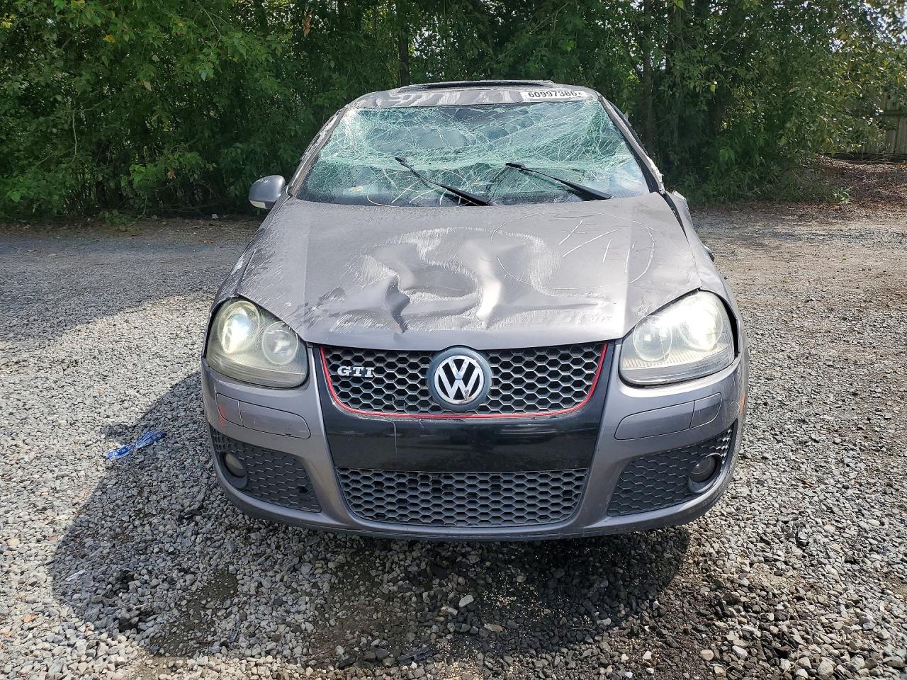 2007 Volkswagen New Gti Gray vin: WVWHV71K87W068292