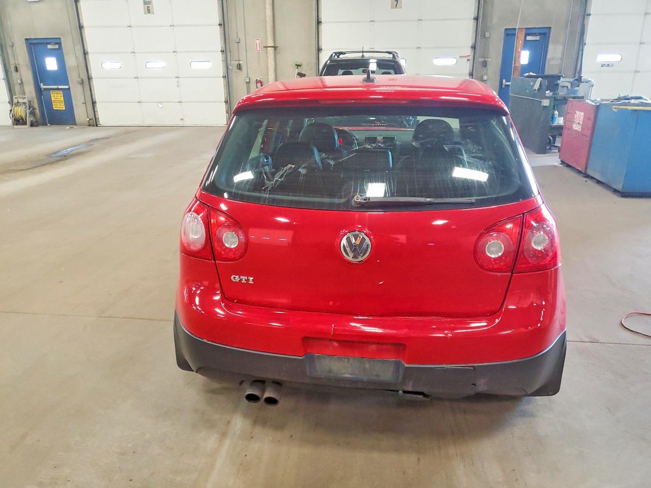 2007 Volkswagen New Gti Red vin: WVWHV71K87W099171