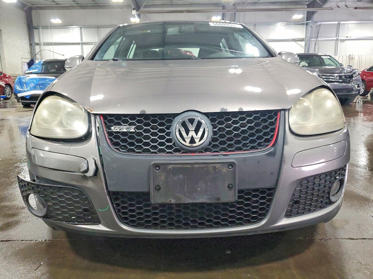 2008 Volkswagen Gti Gray vin: WVWHV71K88W032975