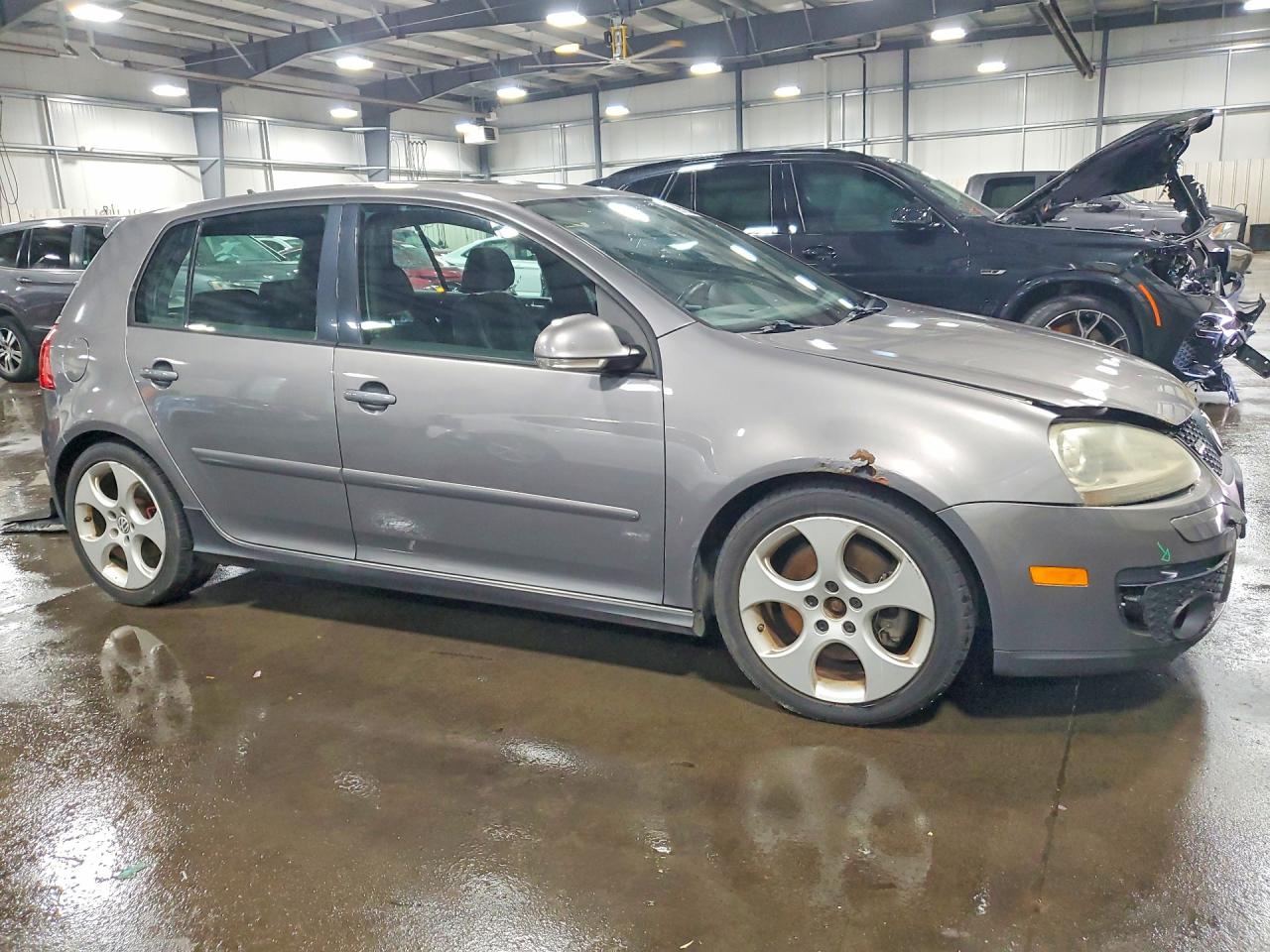 2008 Volkswagen Gti Gray vin: WVWHV71K88W032975