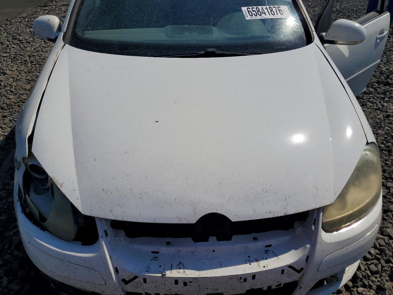 2008 Volkswagen Gti Белый vin: WVWHV71KX8W246317