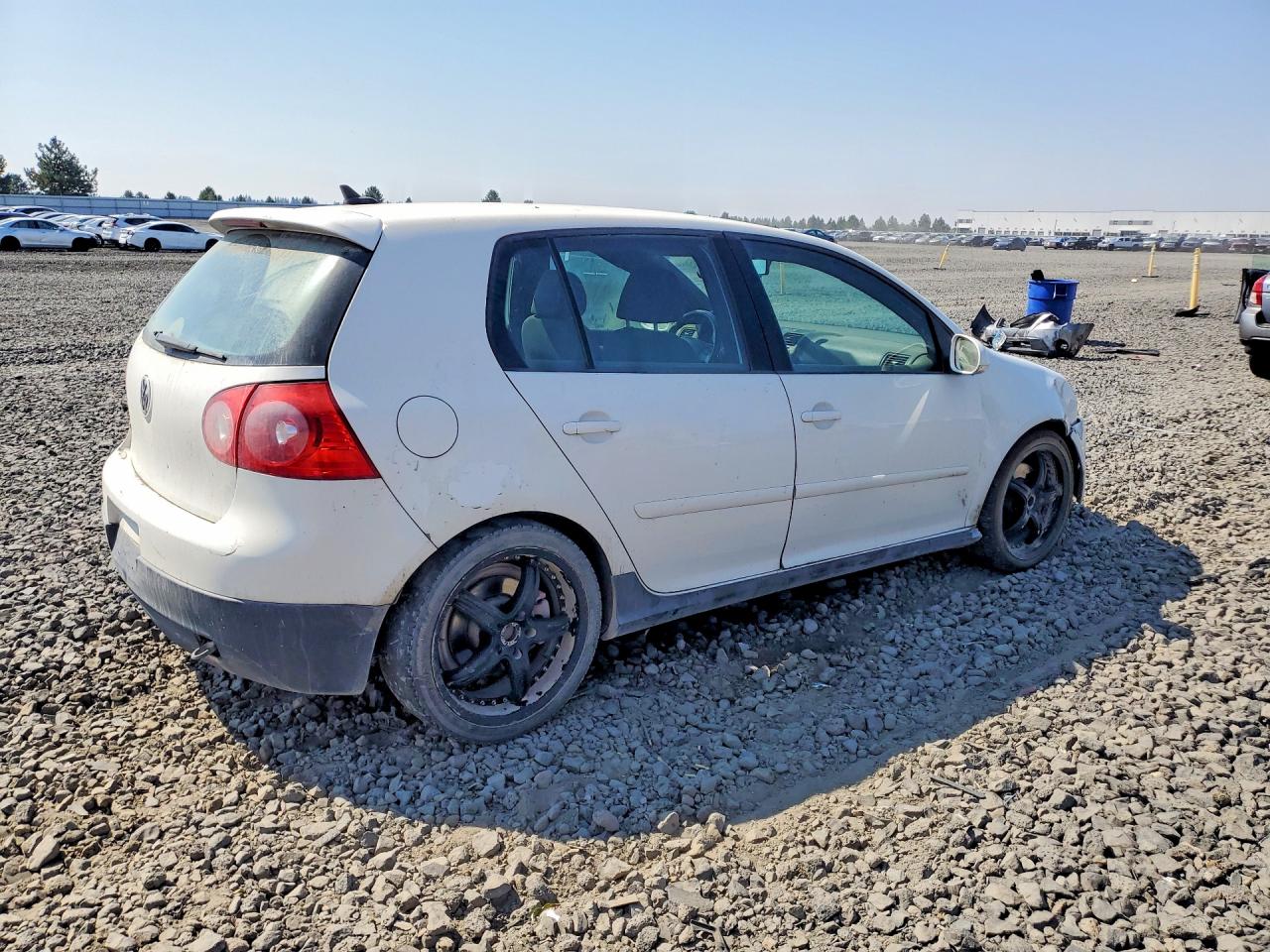 2008 Volkswagen Gti Белый vin: WVWHV71KX8W246317