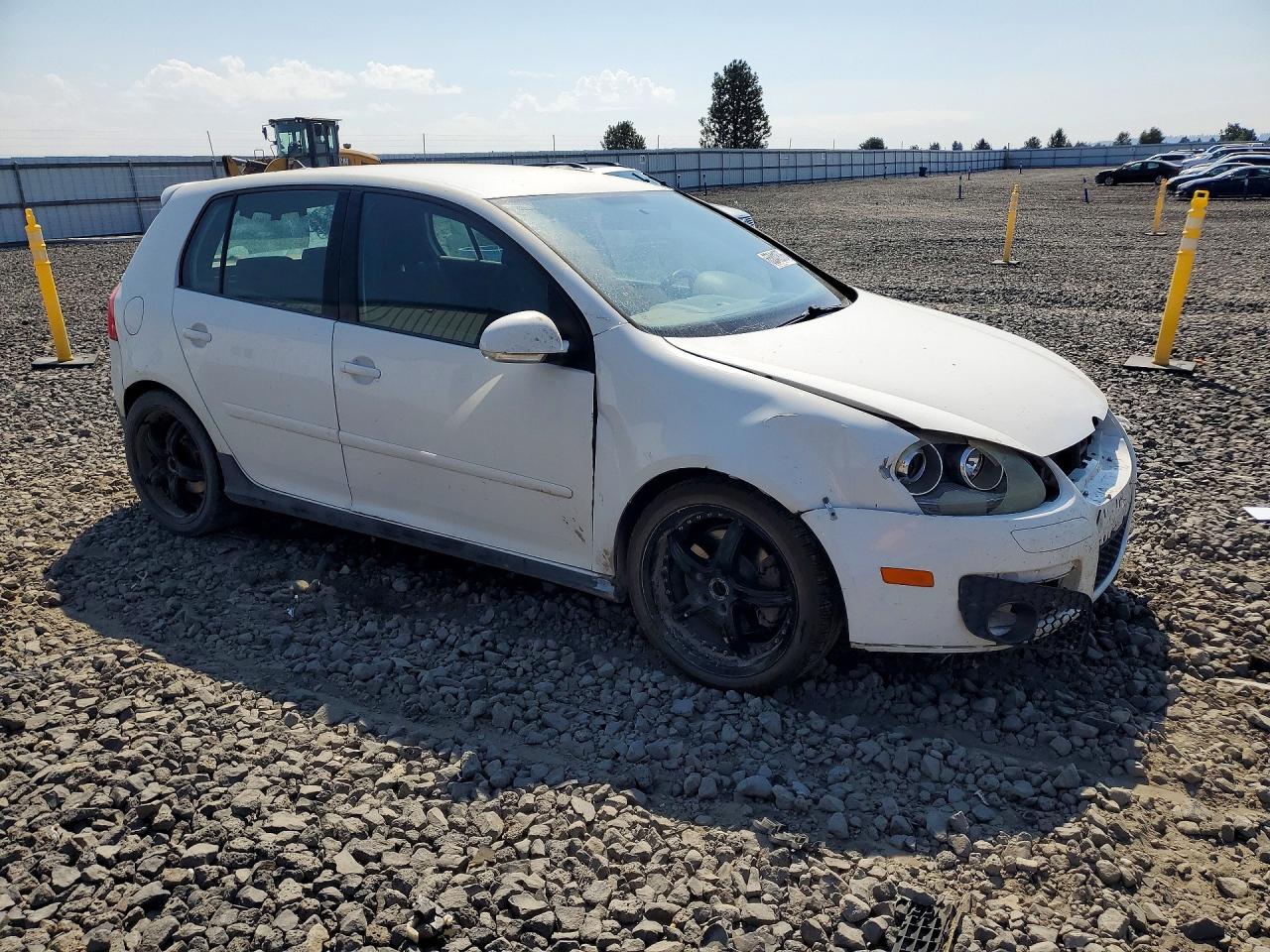 2008 Volkswagen Gti Белый vin: WVWHV71KX8W246317