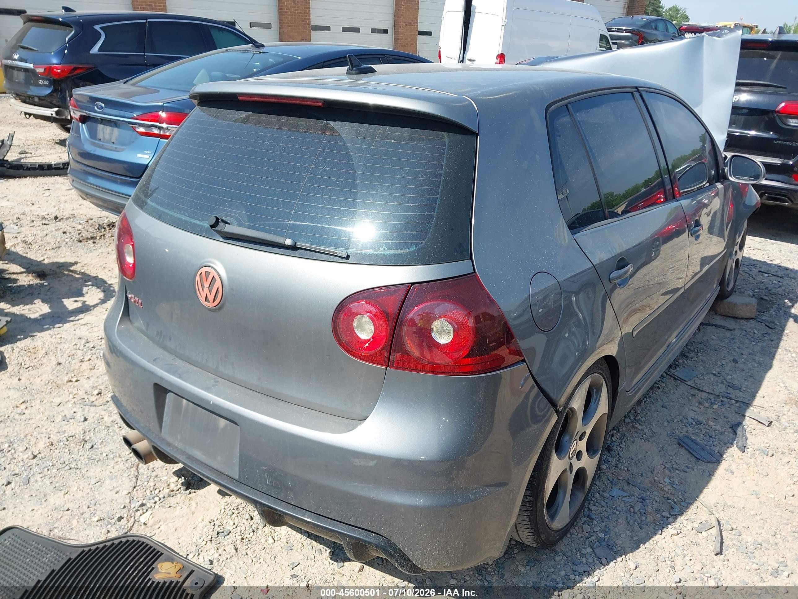 2009 Volkswagen Gti 4-door Gray vin: WVWHV71KX9W149247