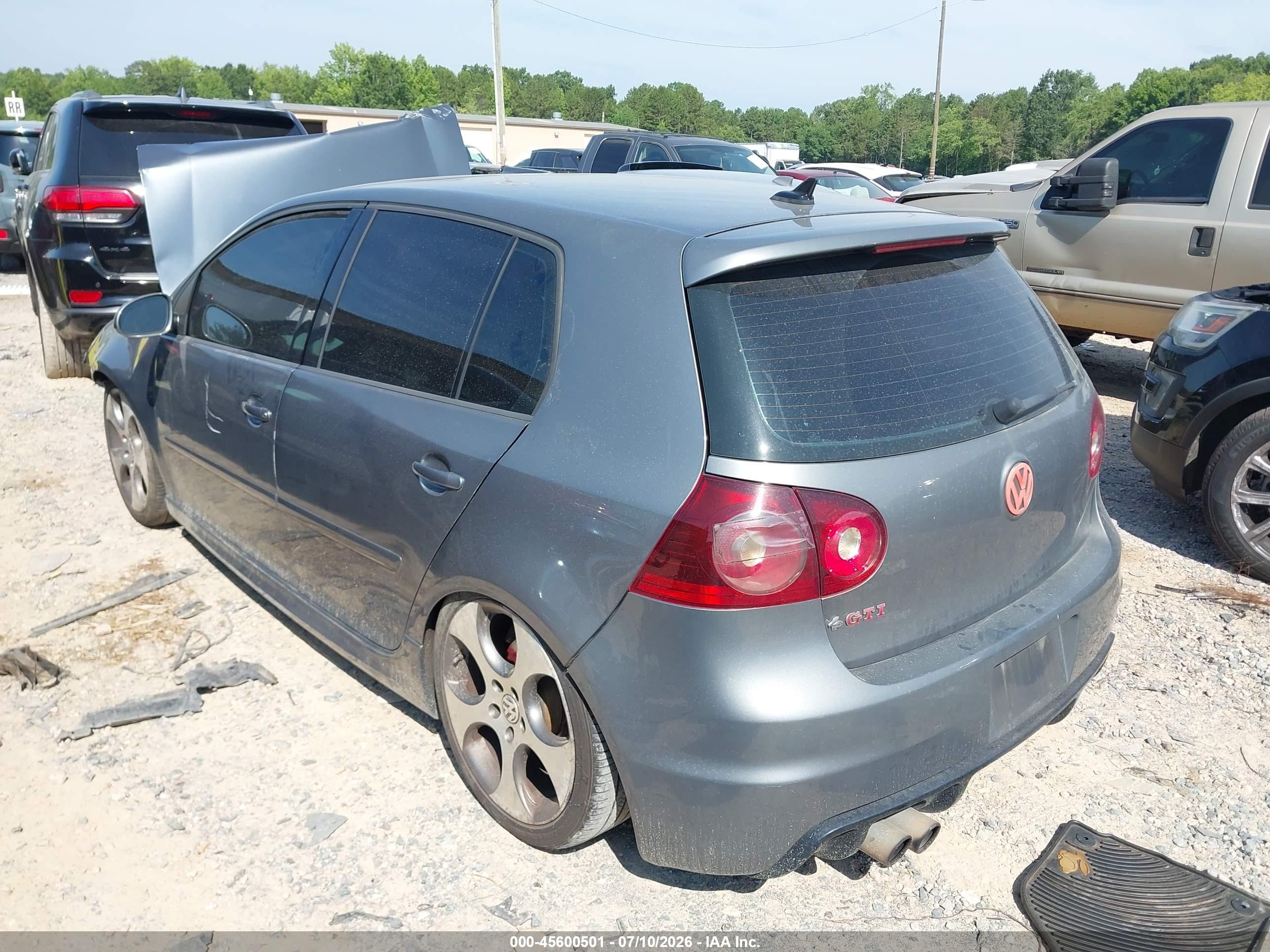 2009 Volkswagen Gti 4-door Gray vin: WVWHV71KX9W149247