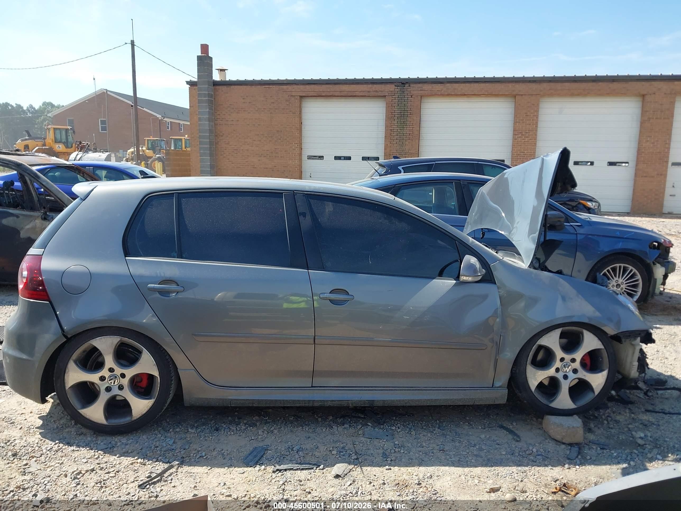 2009 Volkswagen Gti 4-door Gray vin: WVWHV71KX9W149247