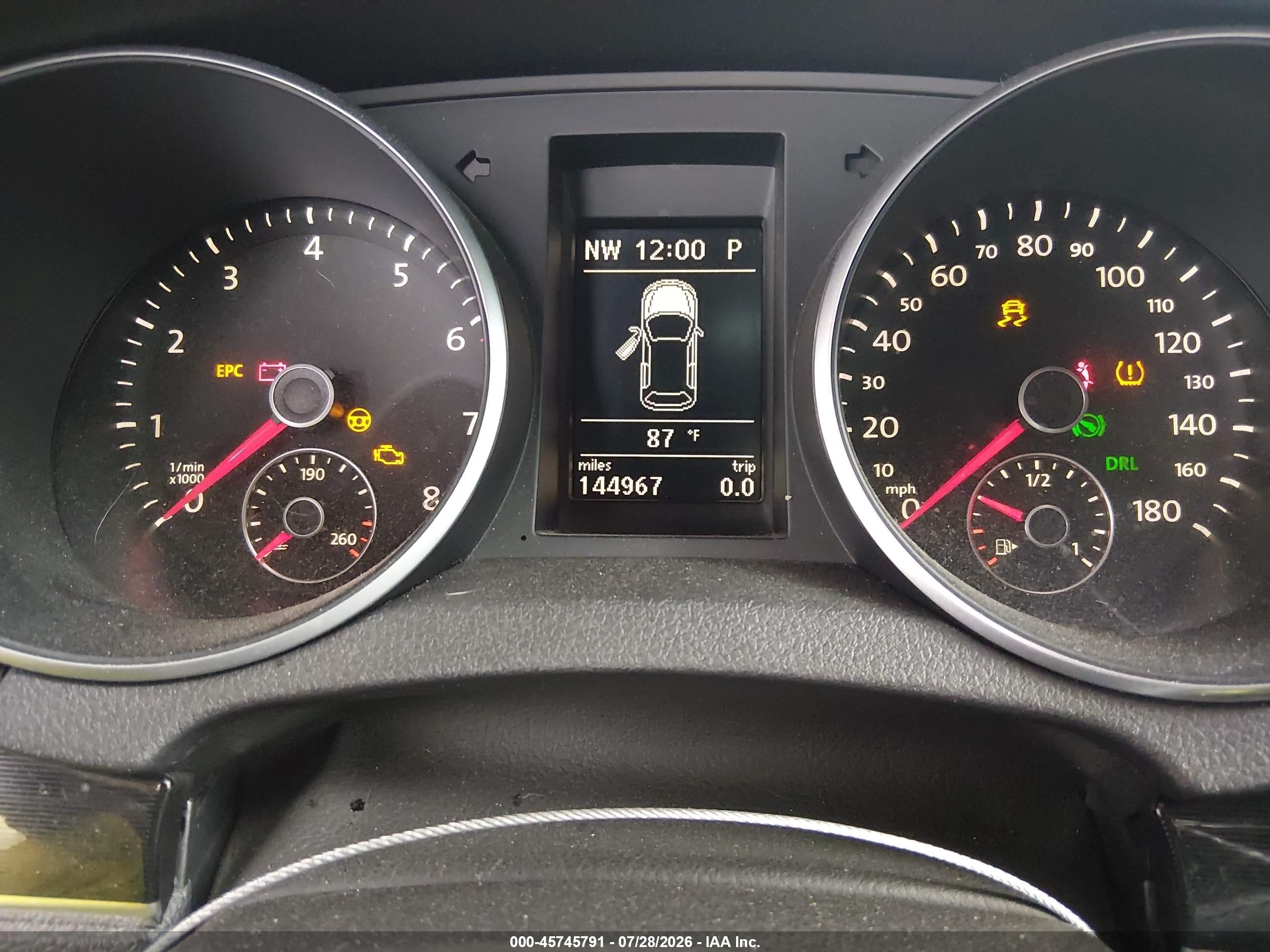 2010 Volkswagen Gti 4-door Black vin: WVWHV7AJ0AW236912