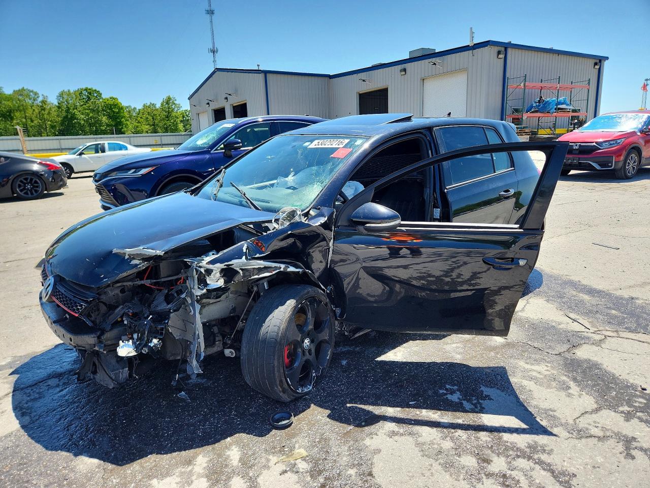2011 Volkswagen Gti Black vin: WVWHV7AJ0BW169052