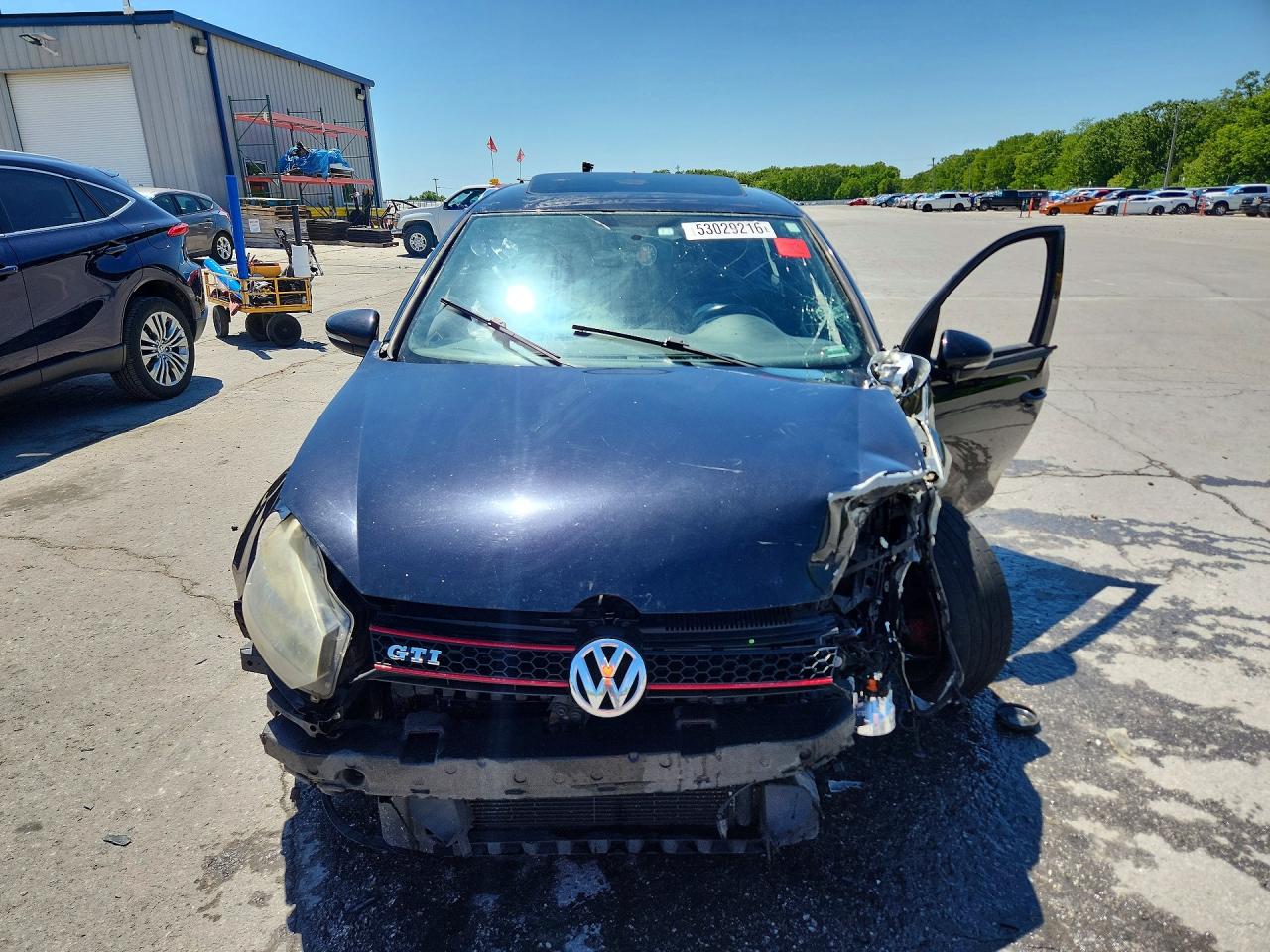 2011 Volkswagen Gti Black vin: WVWHV7AJ0BW169052