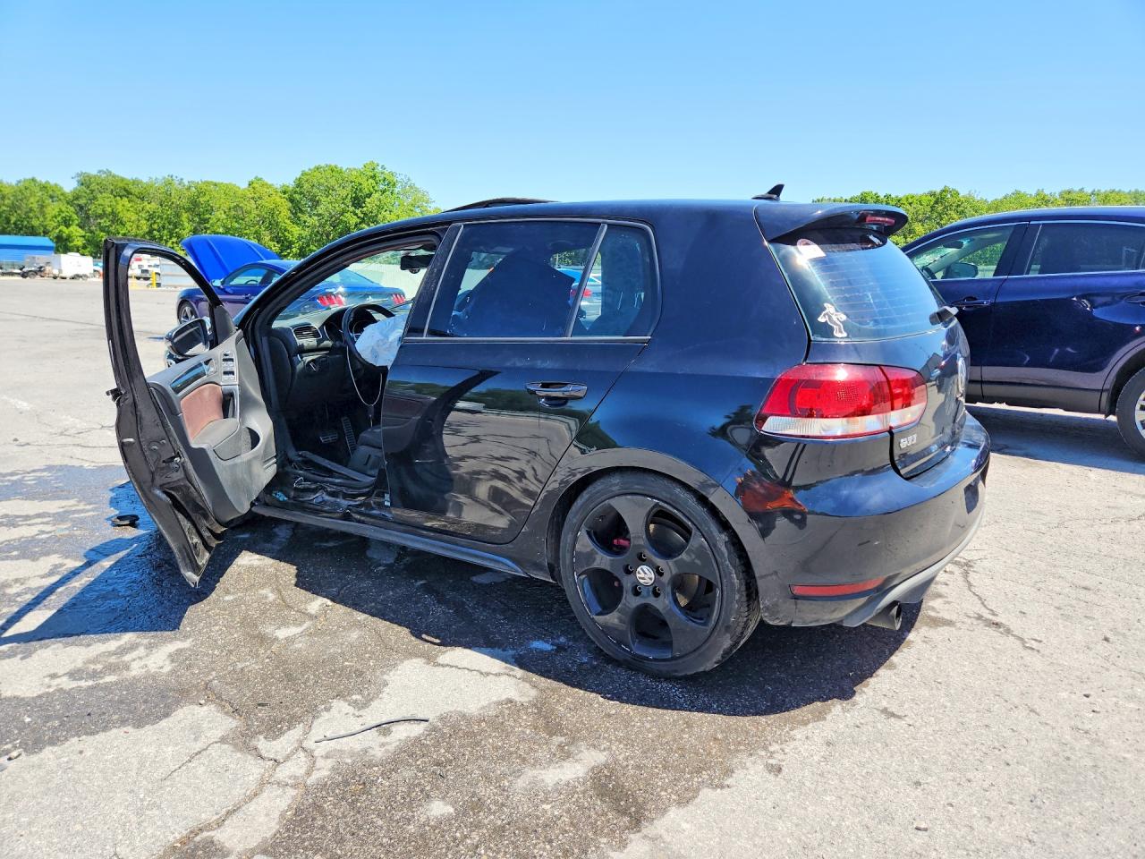 2011 Volkswagen Gti Black vin: WVWHV7AJ0BW169052