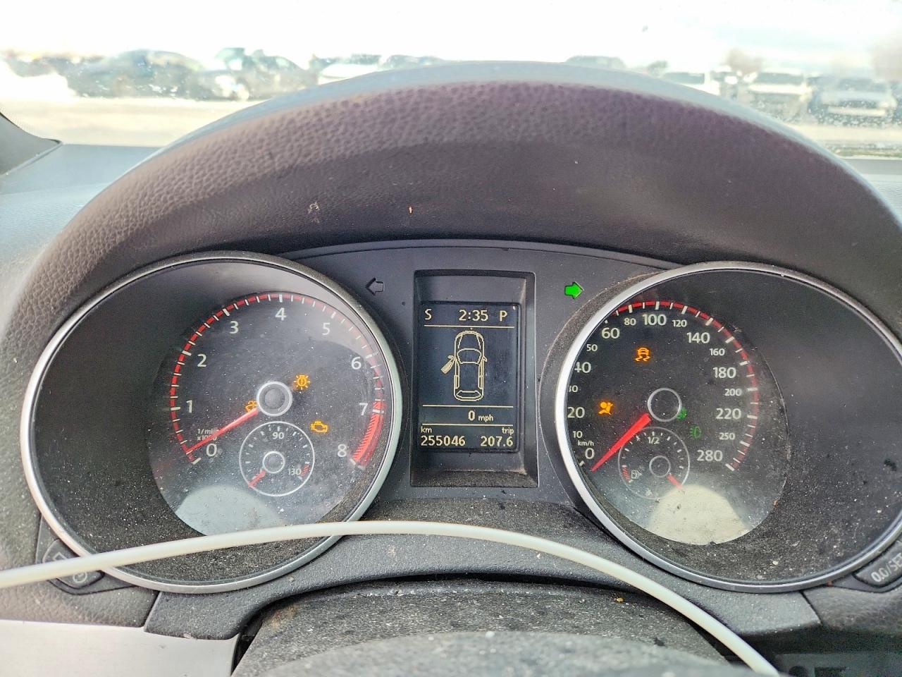 2013 Volkswagen Gti Red vin: WVWHV7AJ0DW119643