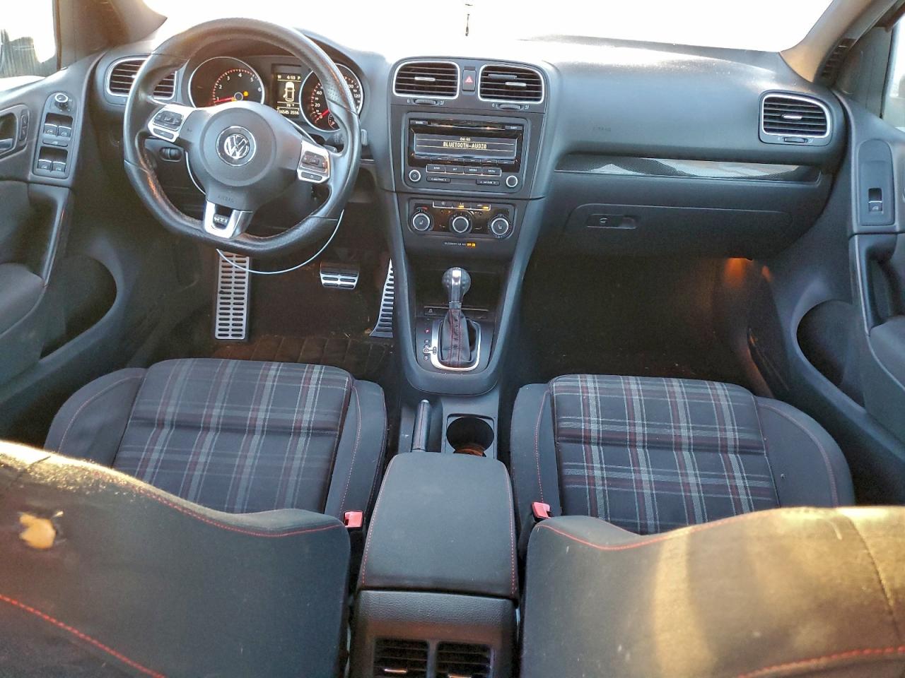 2013 Volkswagen Gti Gray vin: WVWHV7AJ0DW128892