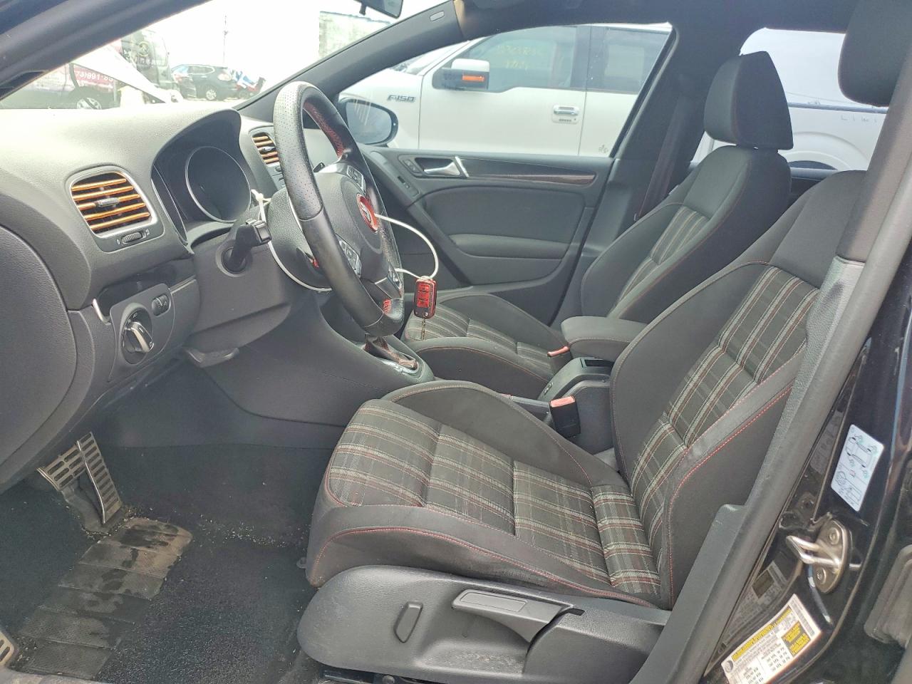 2013 Volkswagen Gti Черный vin: WVWHV7AJ0DW136572