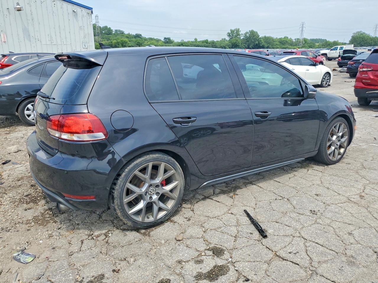 2013 Volkswagen Gti Черный vin: WVWHV7AJ0DW136572