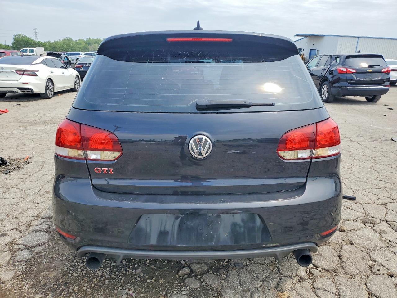 2013 Volkswagen Gti Черный vin: WVWHV7AJ0DW136572