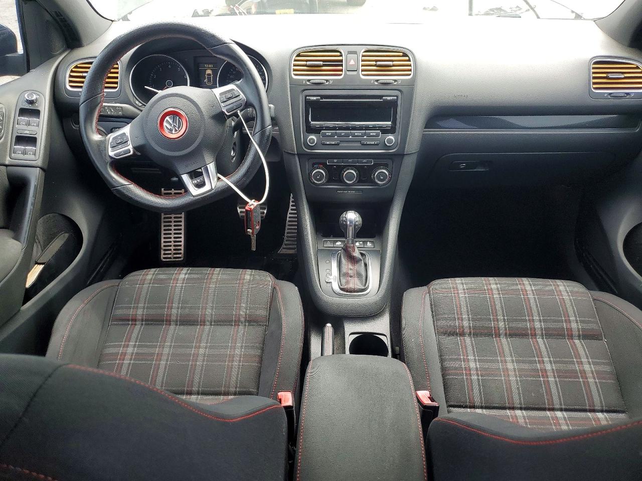 2013 Volkswagen Gti Черный vin: WVWHV7AJ0DW136572