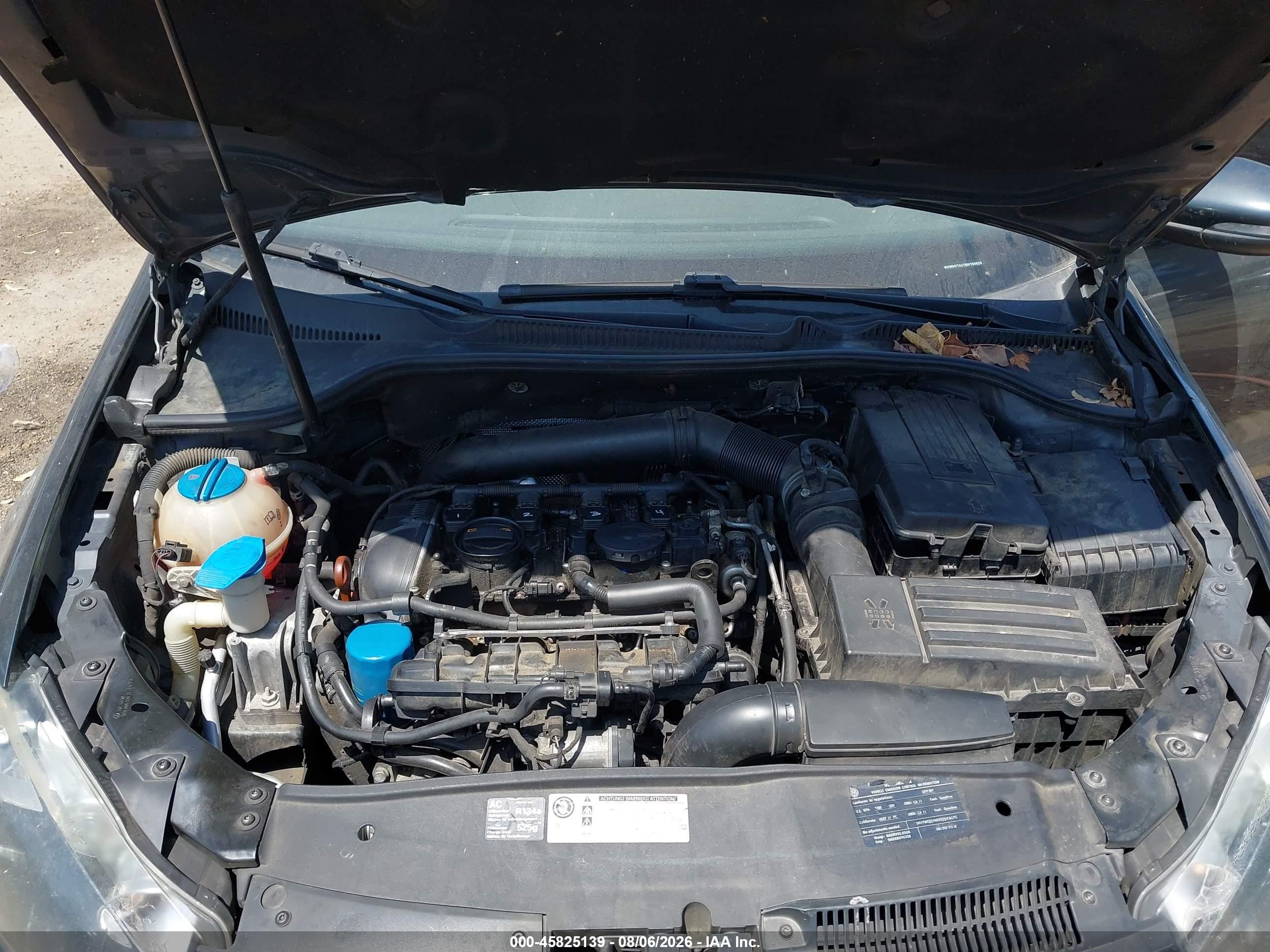 2011 Volkswagen Gti 4-door Gray vin: WVWHV7AJ1BW104629