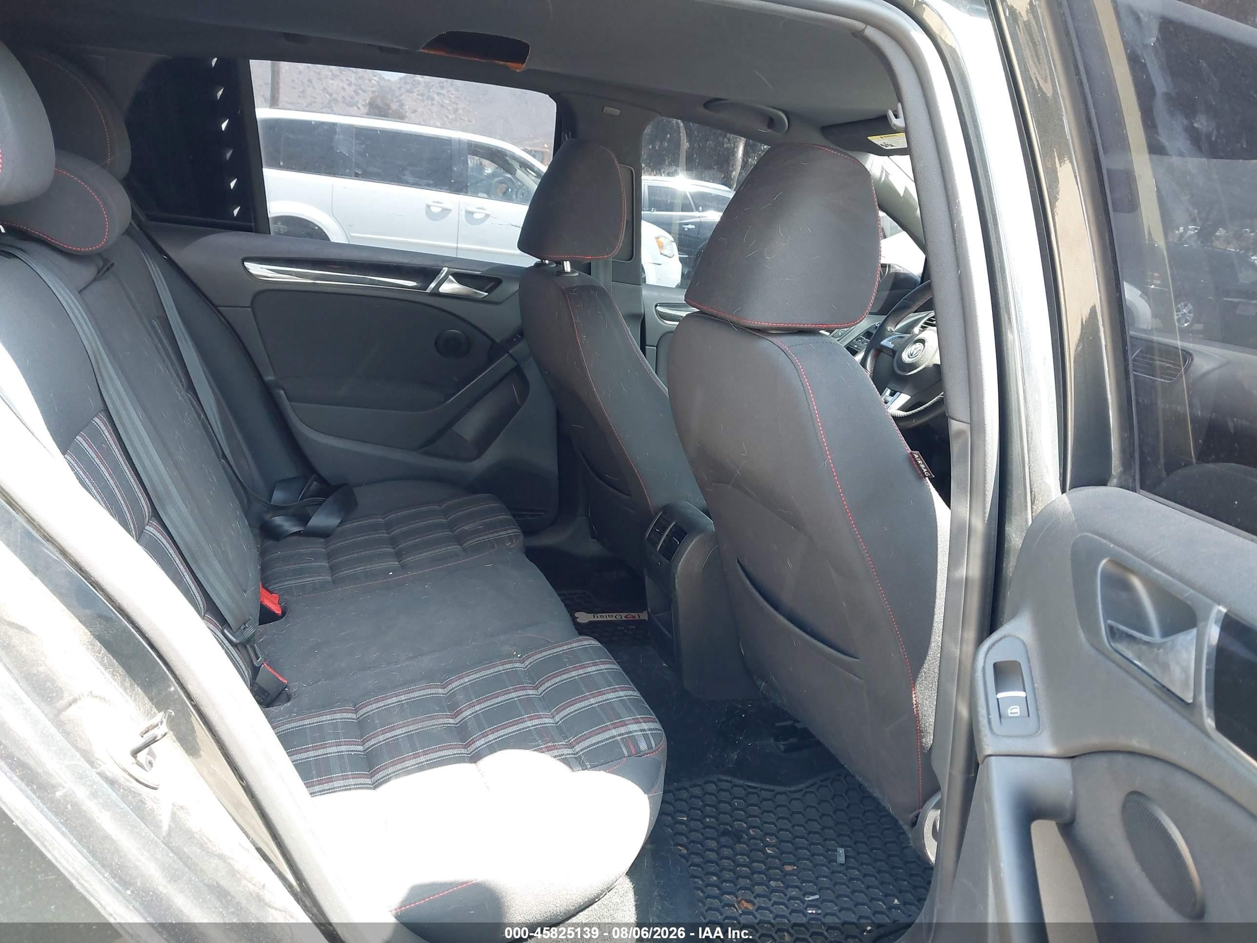2011 Volkswagen Gti 4-door Gray vin: WVWHV7AJ1BW104629