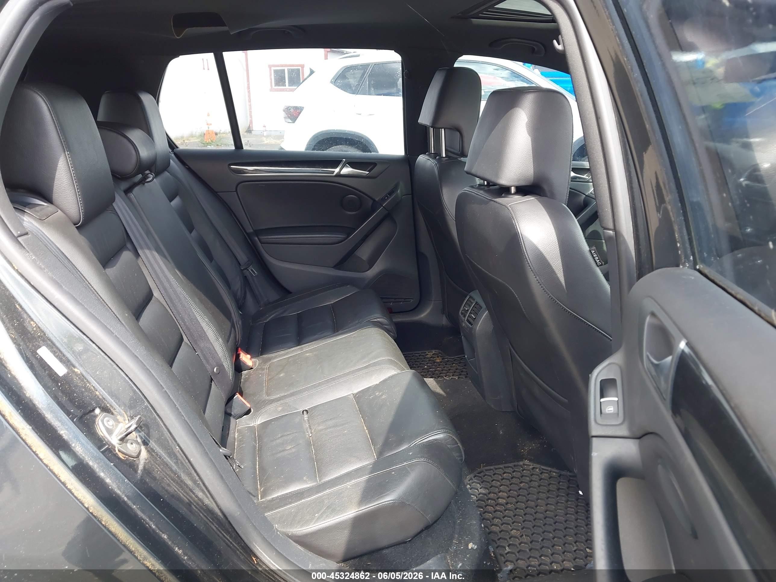 2011 Volkswagen Gti 4-door Autobahn Gray vin: WVWHV7AJ1BW154625
