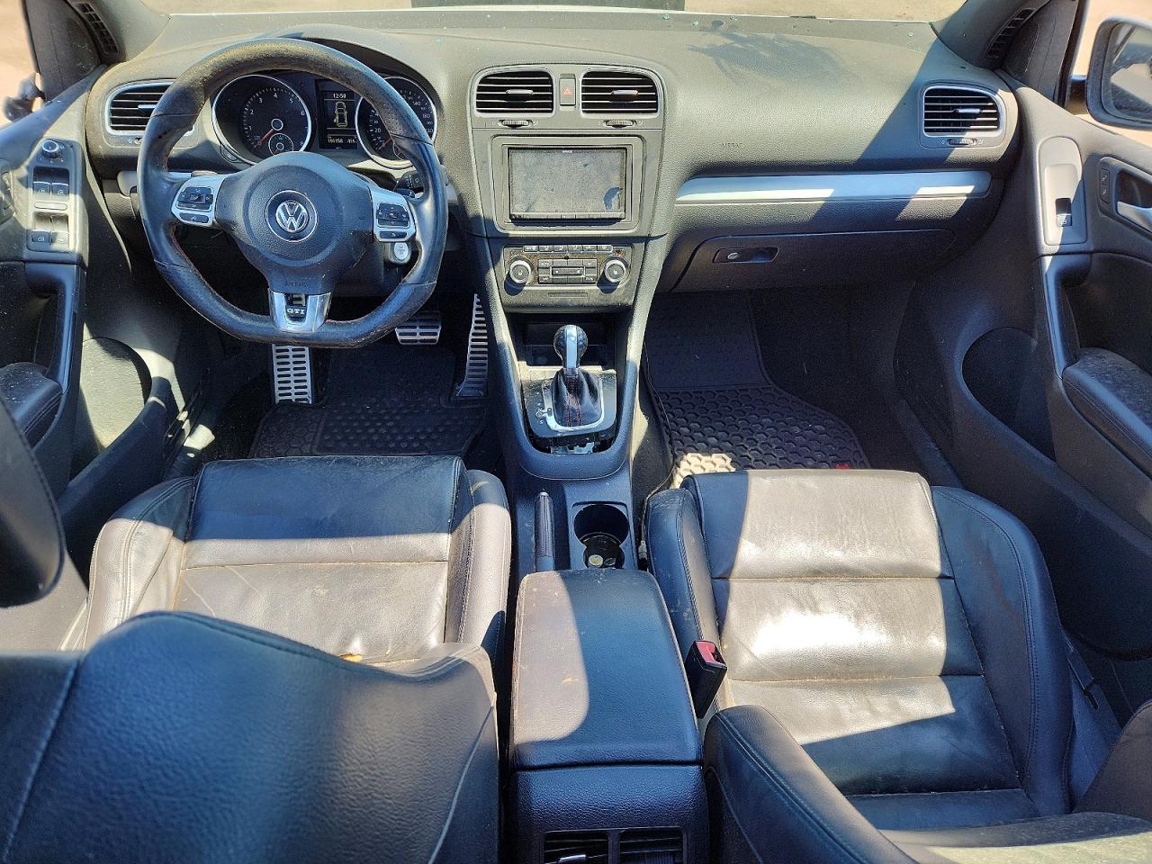 2012 Volkswagen Gti Белый vin: WVWHV7AJ1CW269534