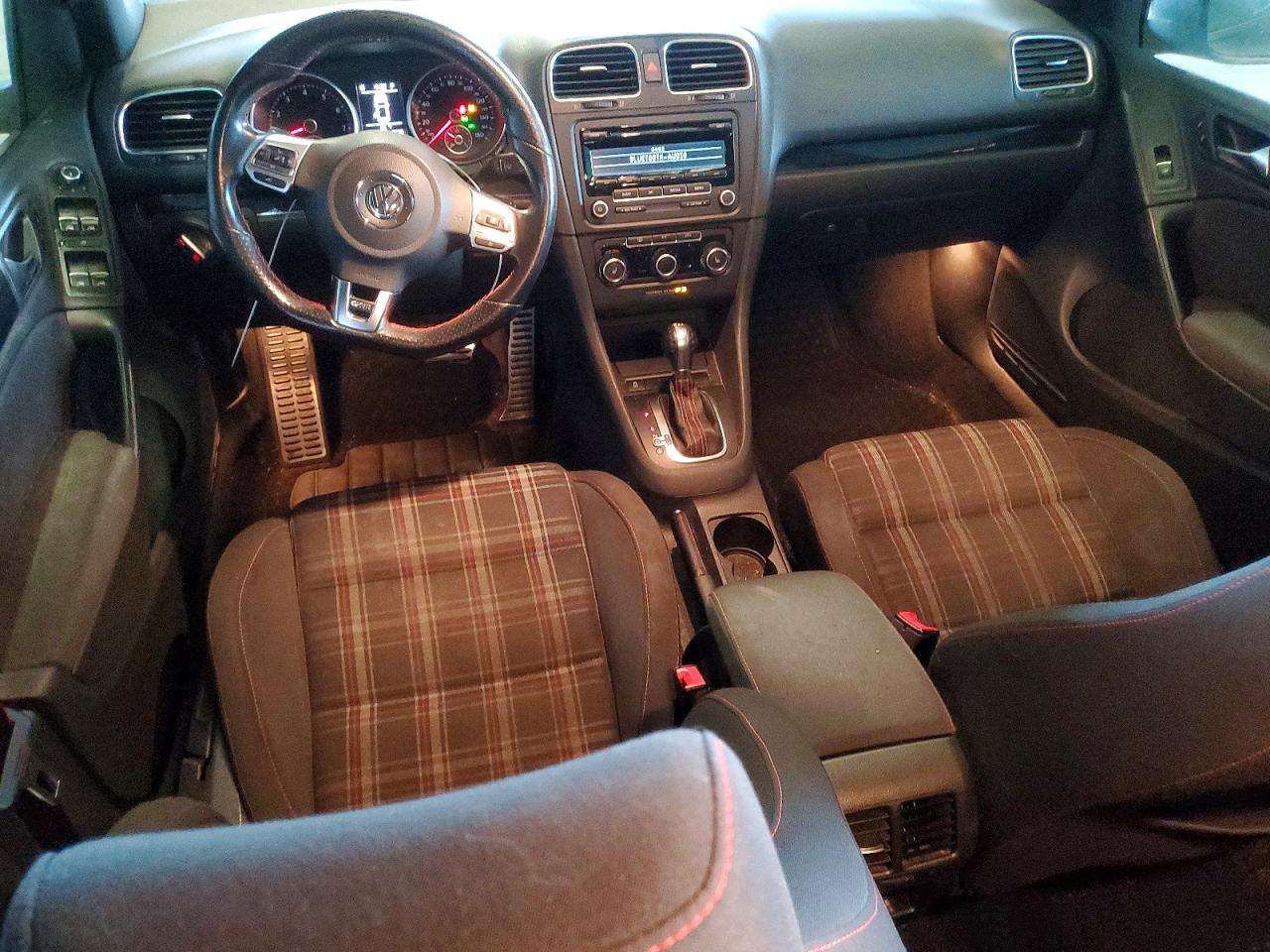 2013 Volkswagen Gti Gray vin: WVWHV7AJ1DW134670