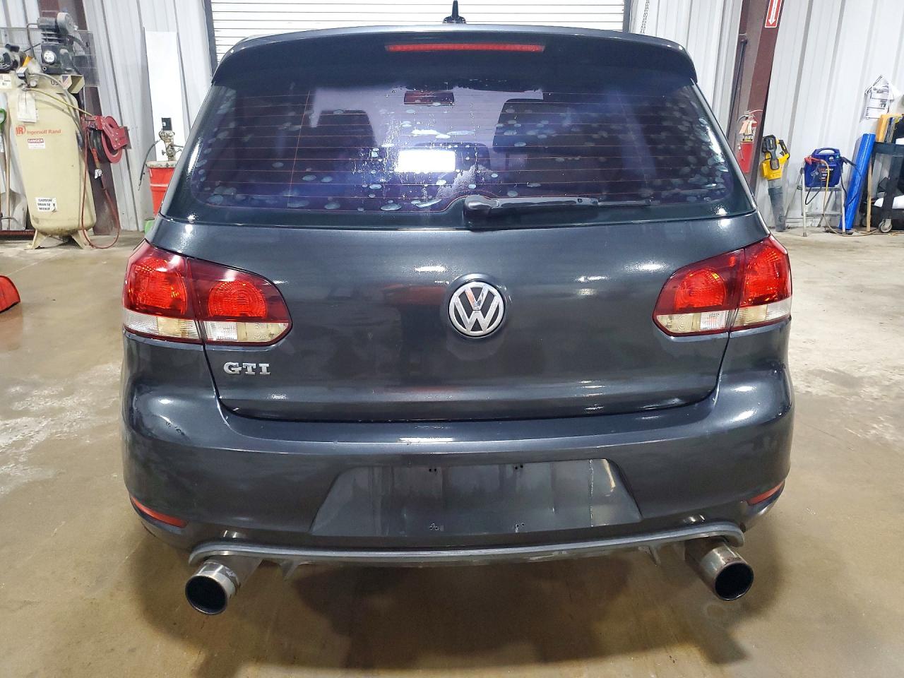 2012 Volkswagen Gti Black vin: WVWHV7AJ2CW080391