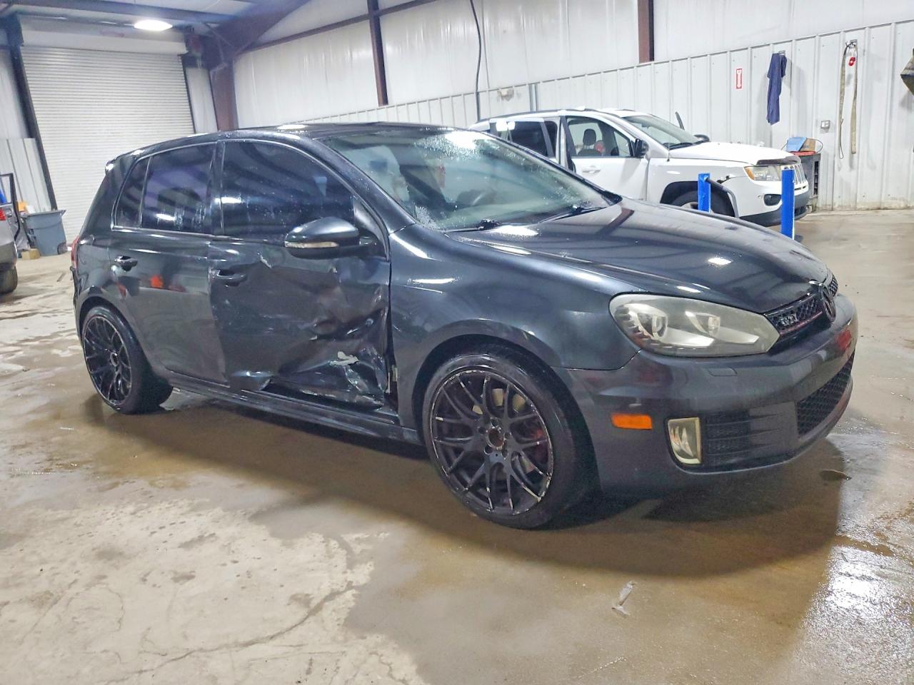2012 Volkswagen Gti Black vin: WVWHV7AJ2CW080391