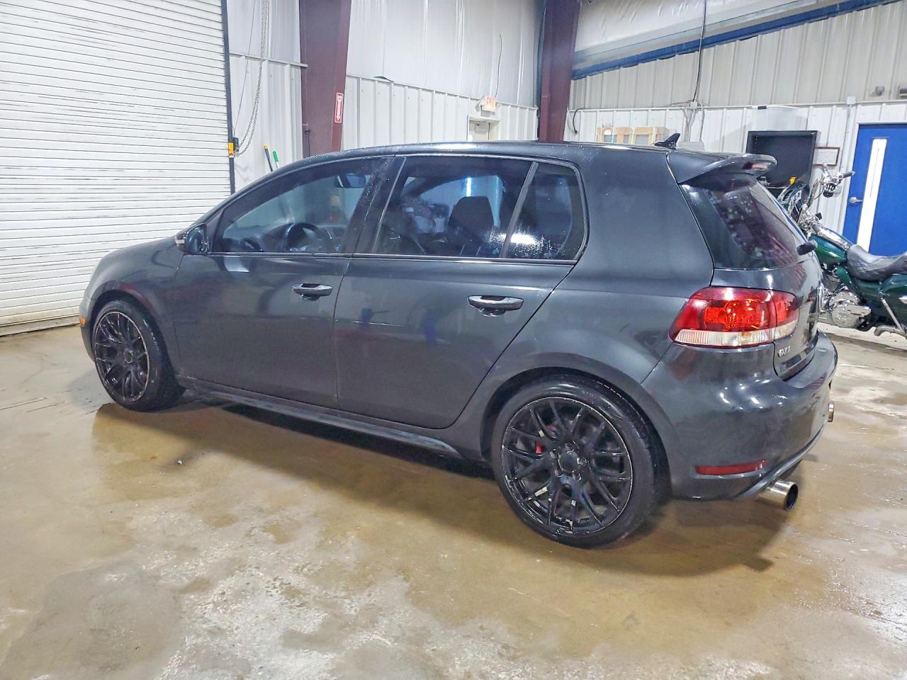 2012 Volkswagen Gti Black vin: WVWHV7AJ2CW080391