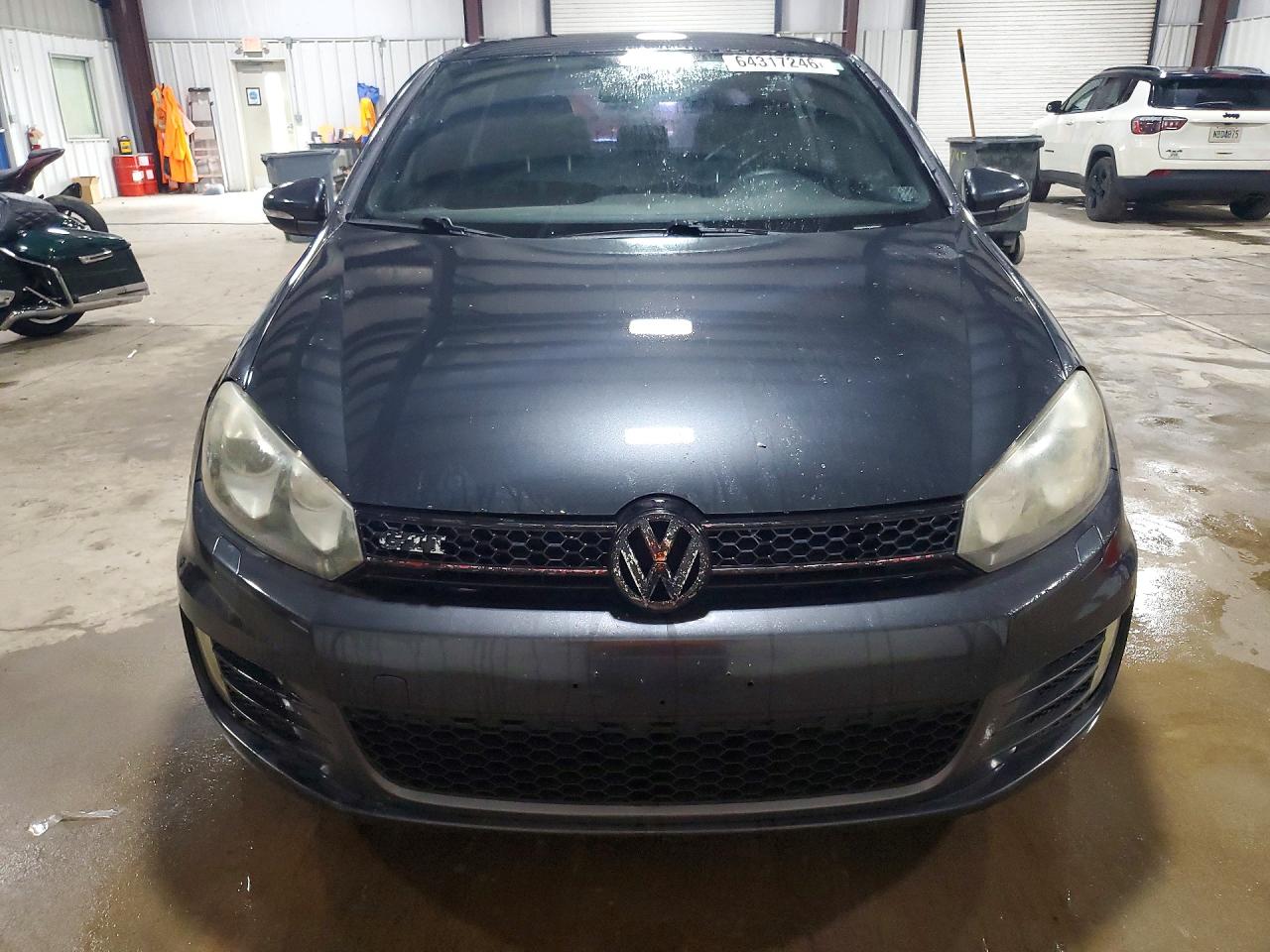 2012 Volkswagen Gti Black vin: WVWHV7AJ2CW080391