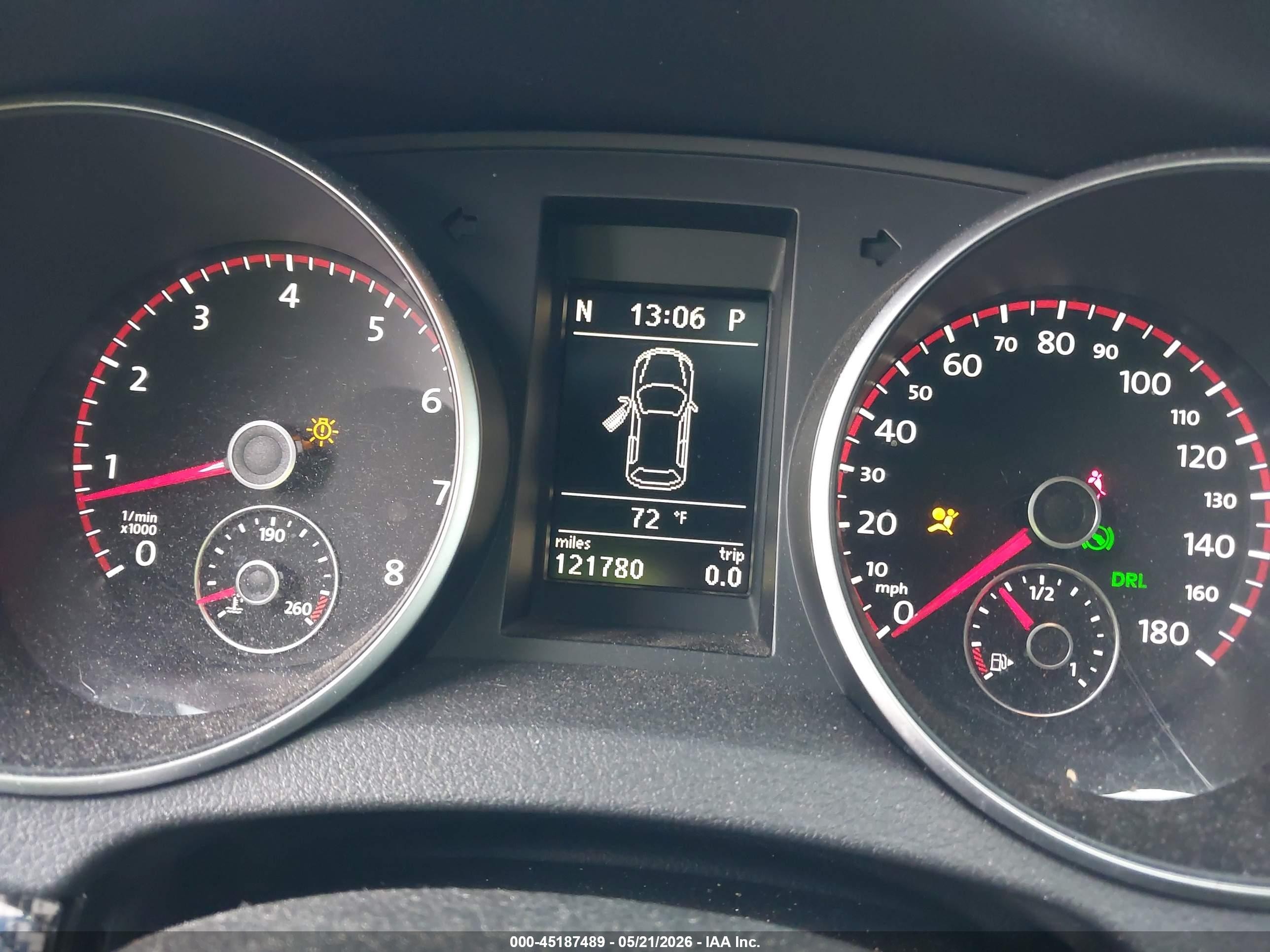 2012 Volkswagen Gti 4-door Серый vin: WVWHV7AJ2CW252497